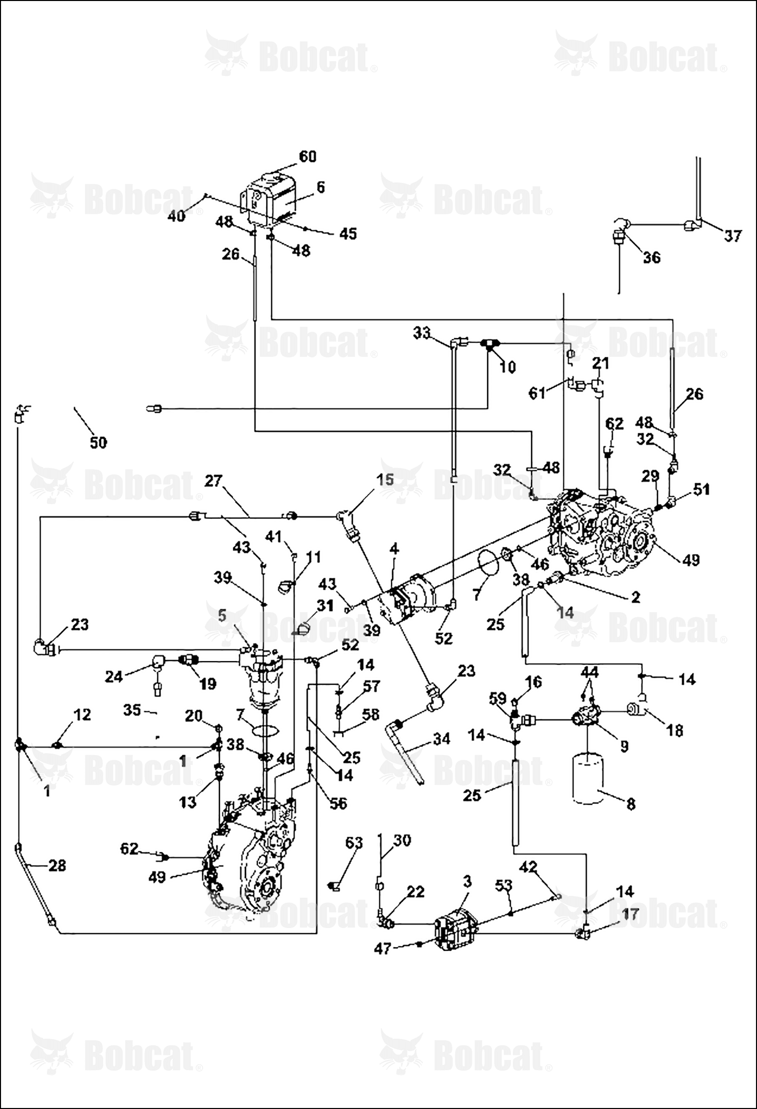 Fitting 90 -6 MPT X -8 M Jic