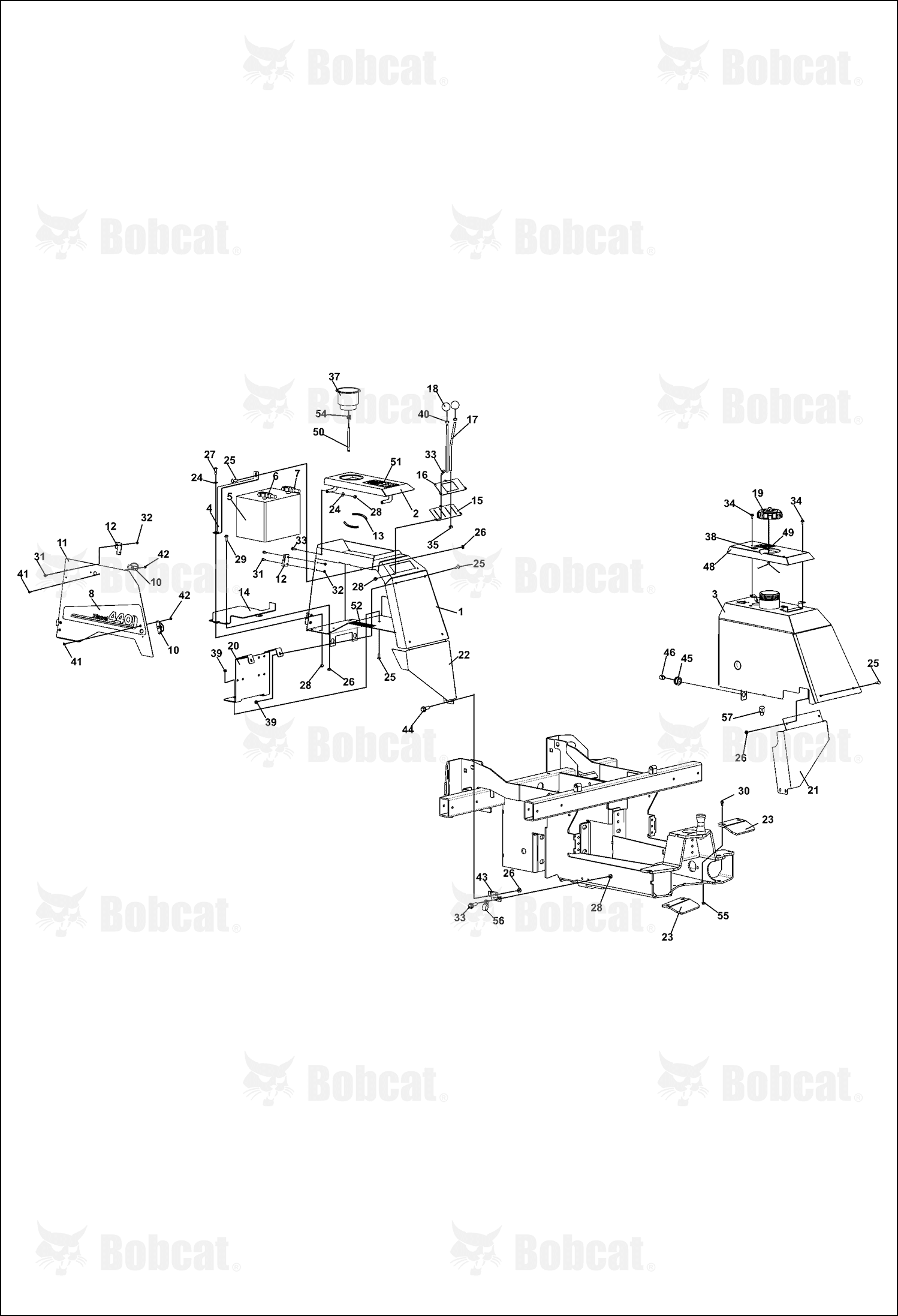 Decal- Air Cooled 440, Right Hand