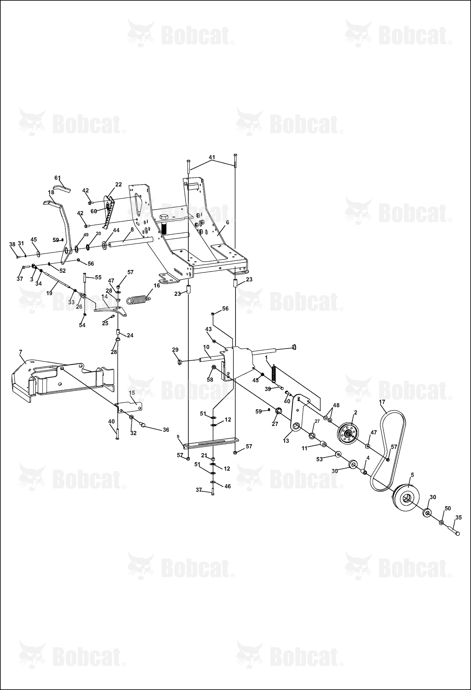 Pulley-Double Idler 235 Gas
