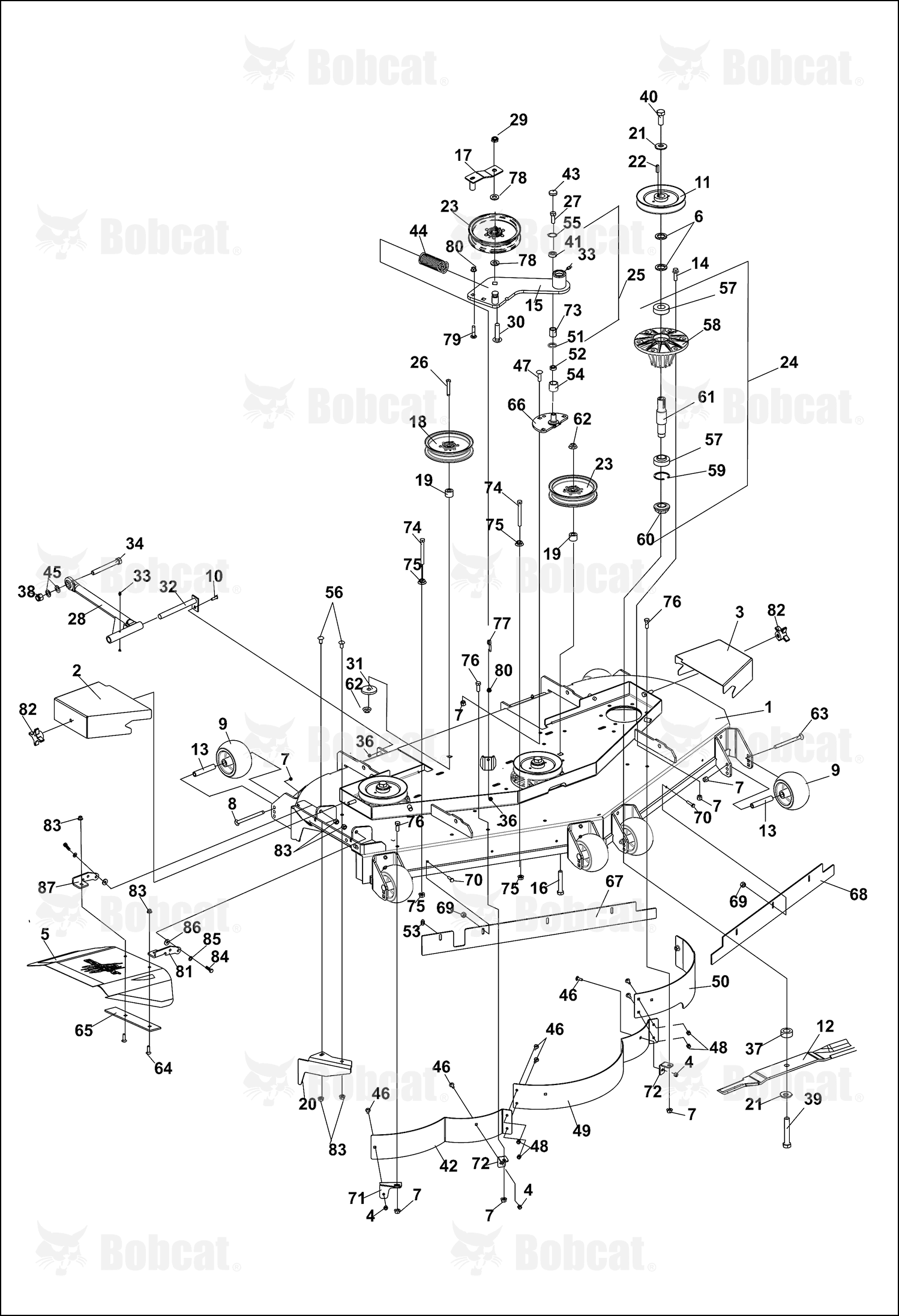 S-Assembly Idler Spring Mounting
