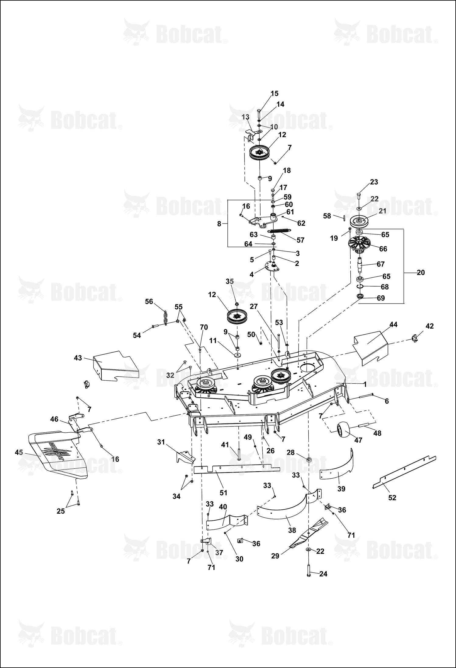 Guide-Belt 52 Idler