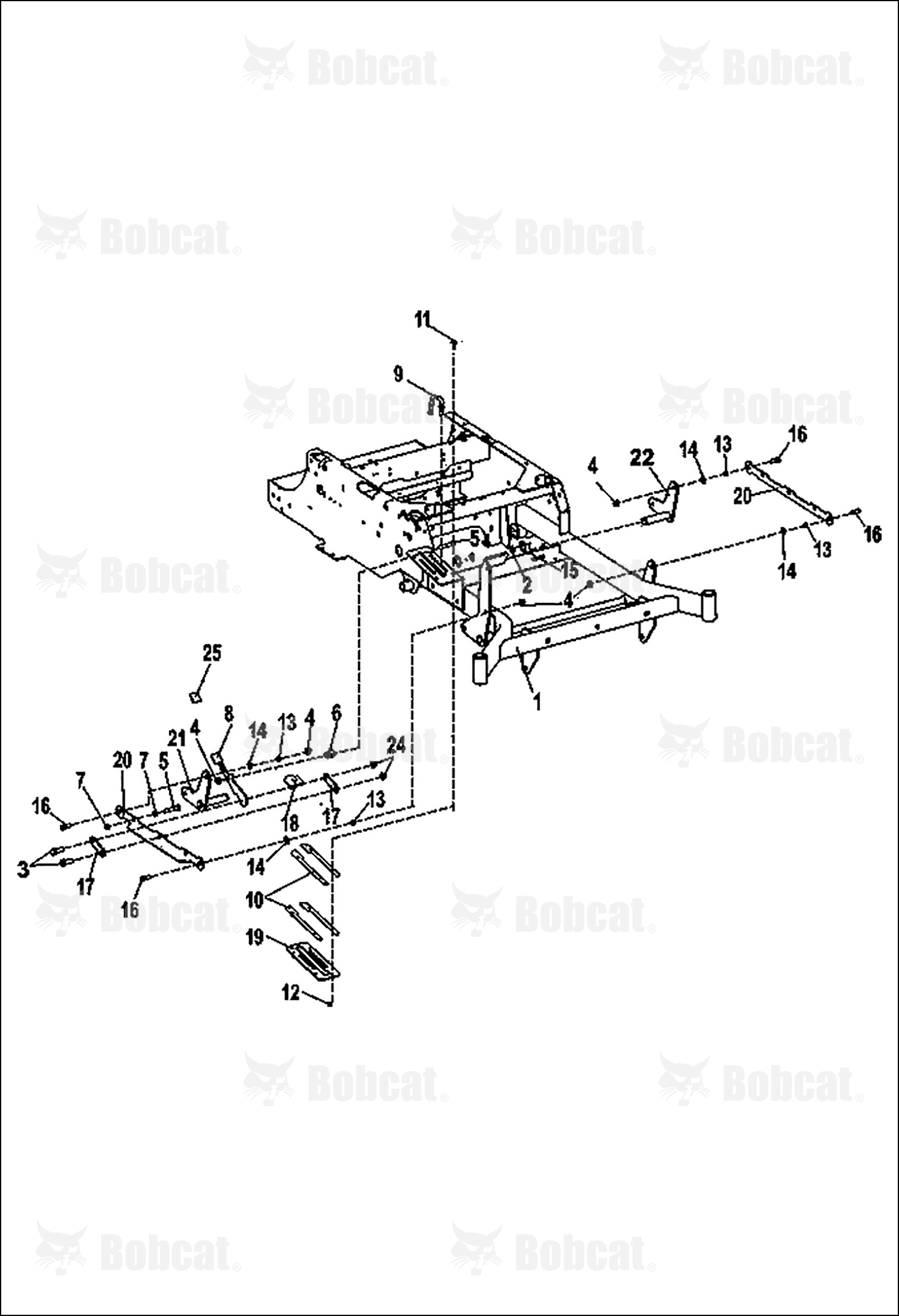 Blt-Crg 1/4-20 X 1