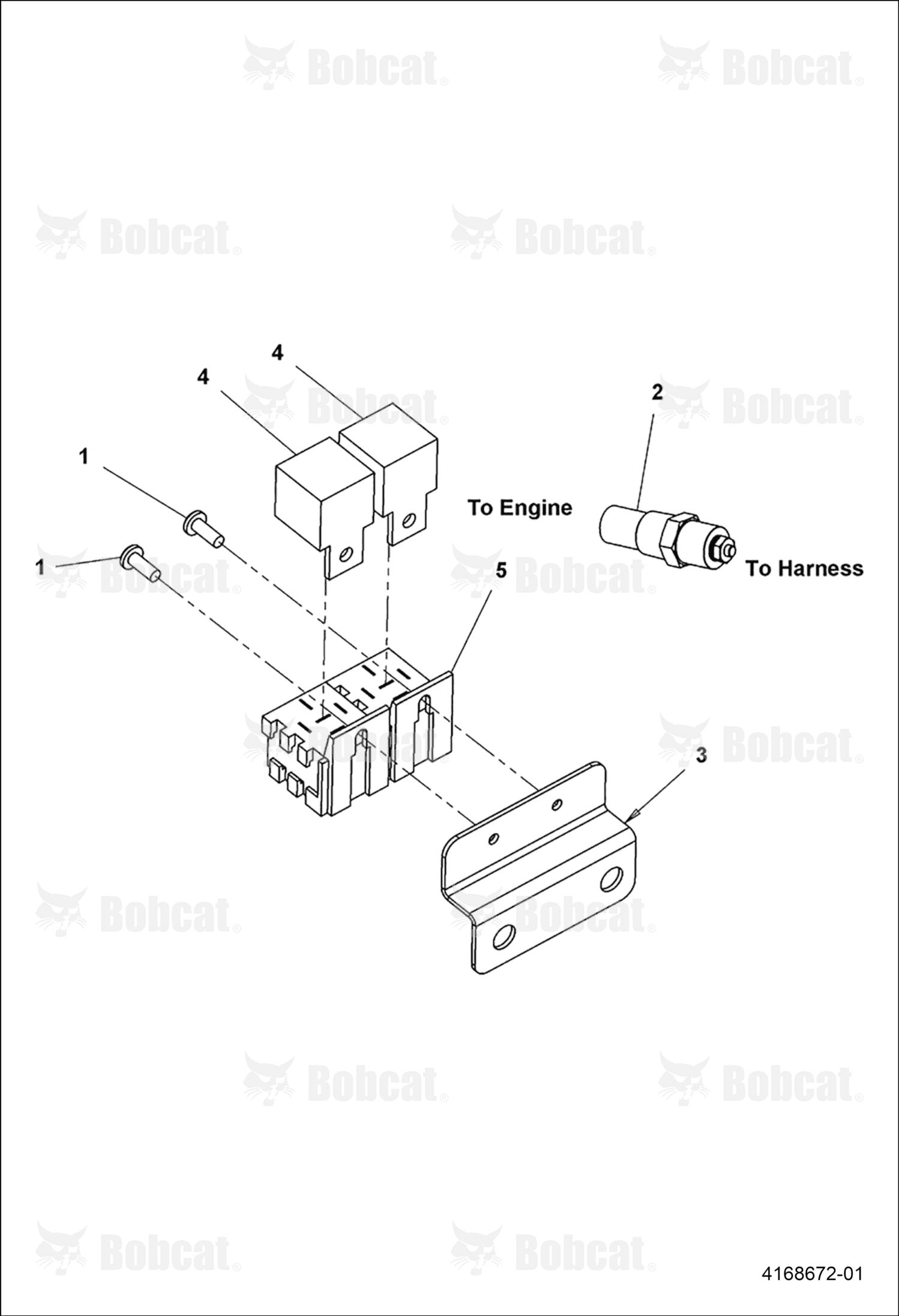 Bracket-Mounting Hi Temp Relays