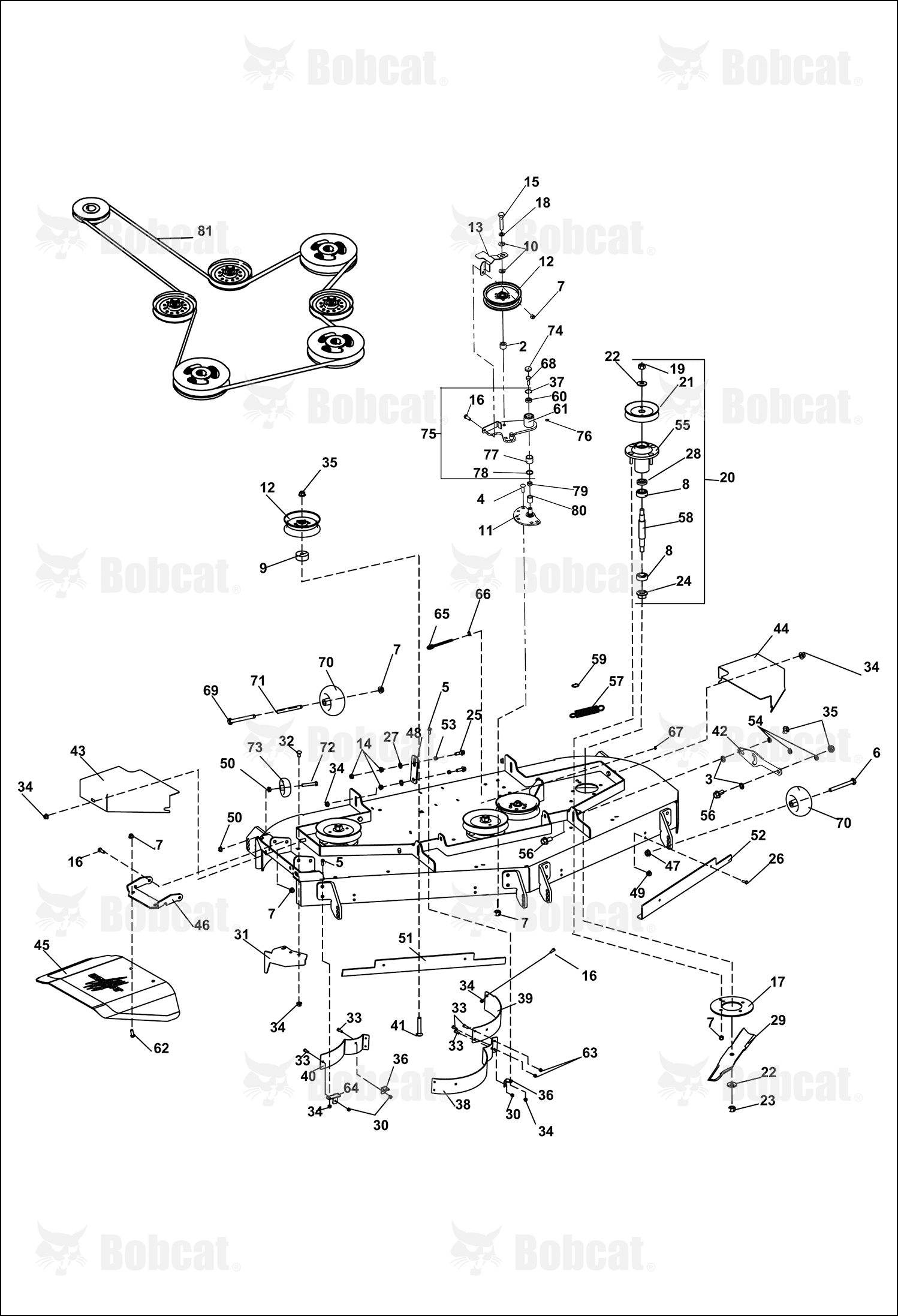 Guide-Belt, Idler