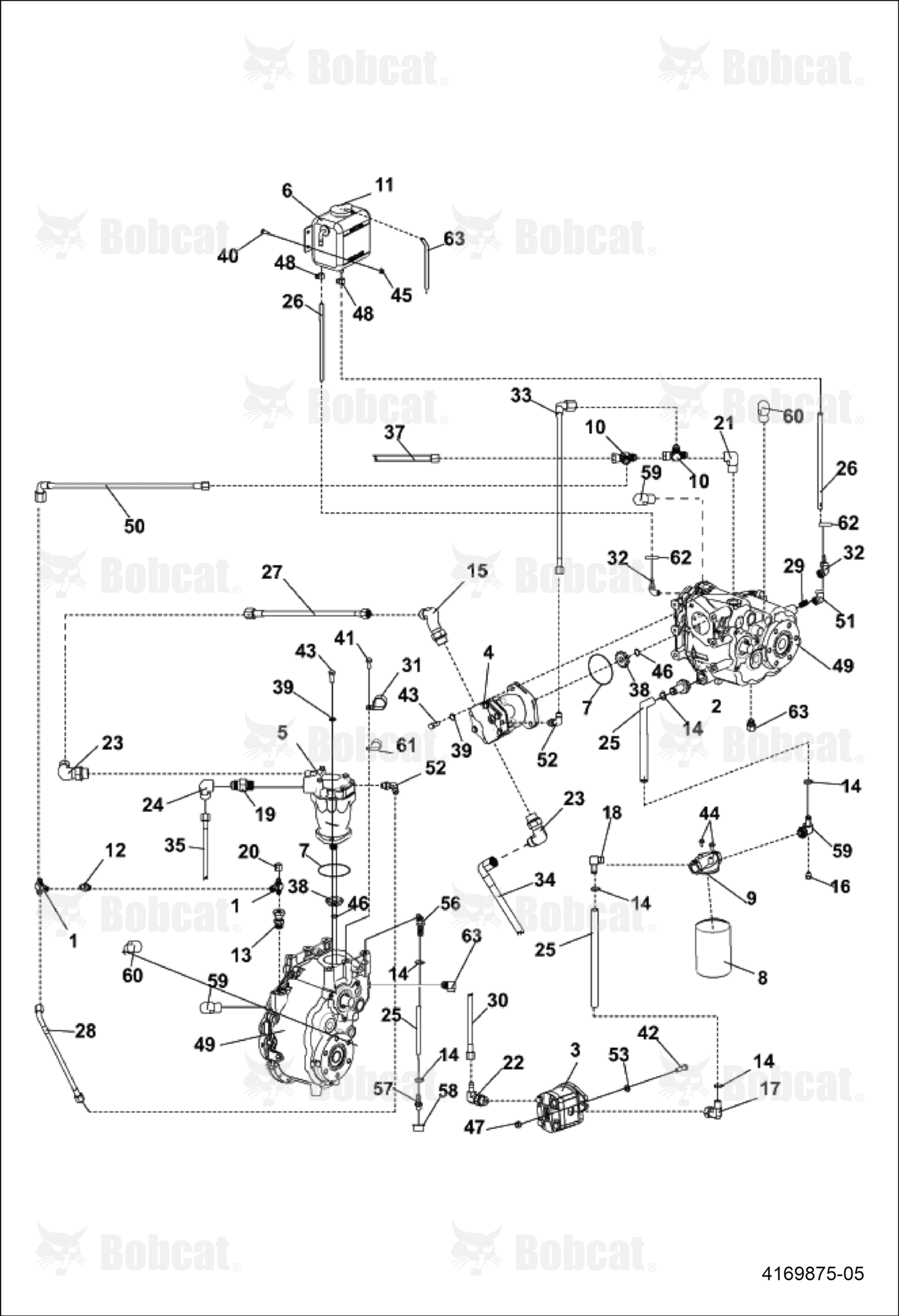 Hose-1/4" Id X 3 Ft
