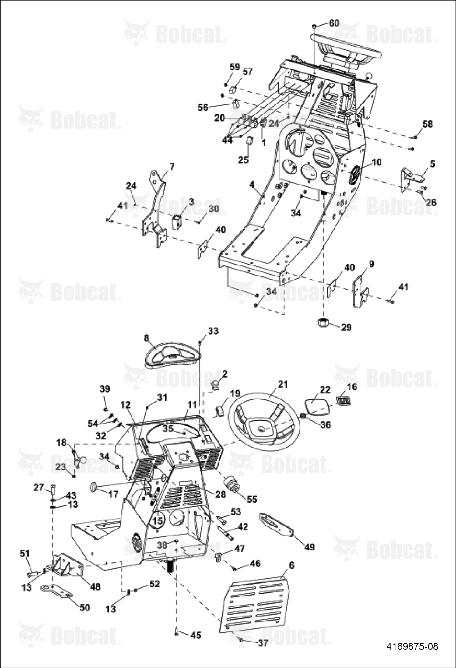 Bracket-Grill Mounting, Left Hand