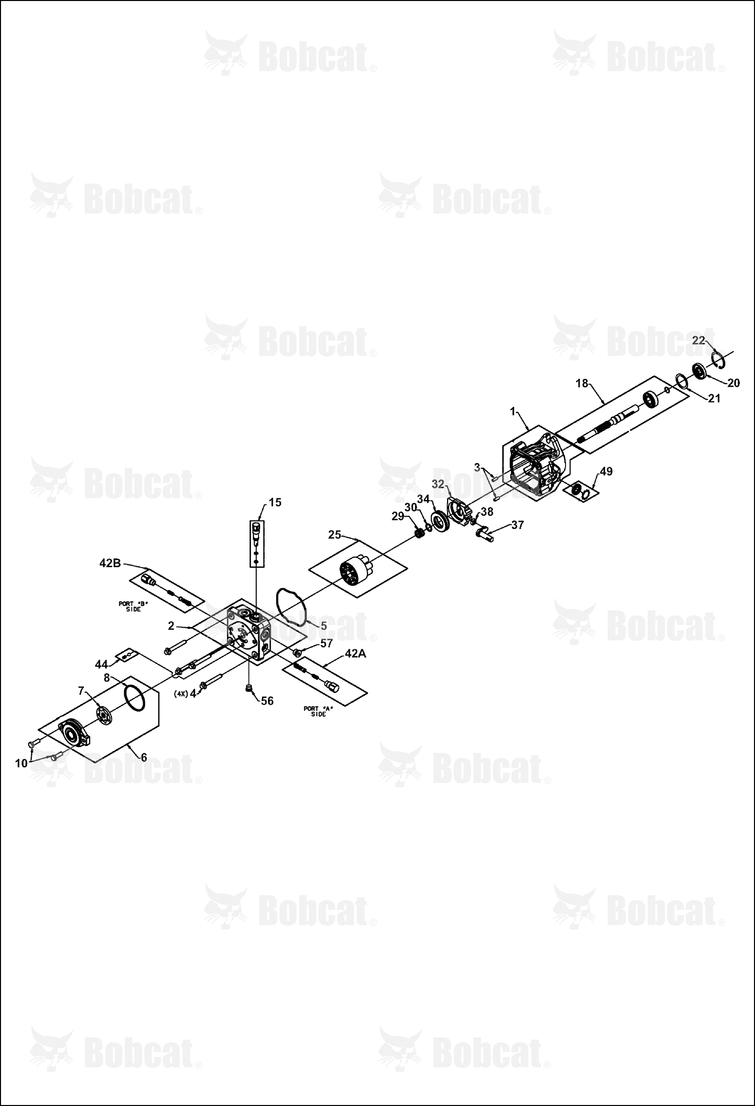 Bearing, Thrust Plastic Cage