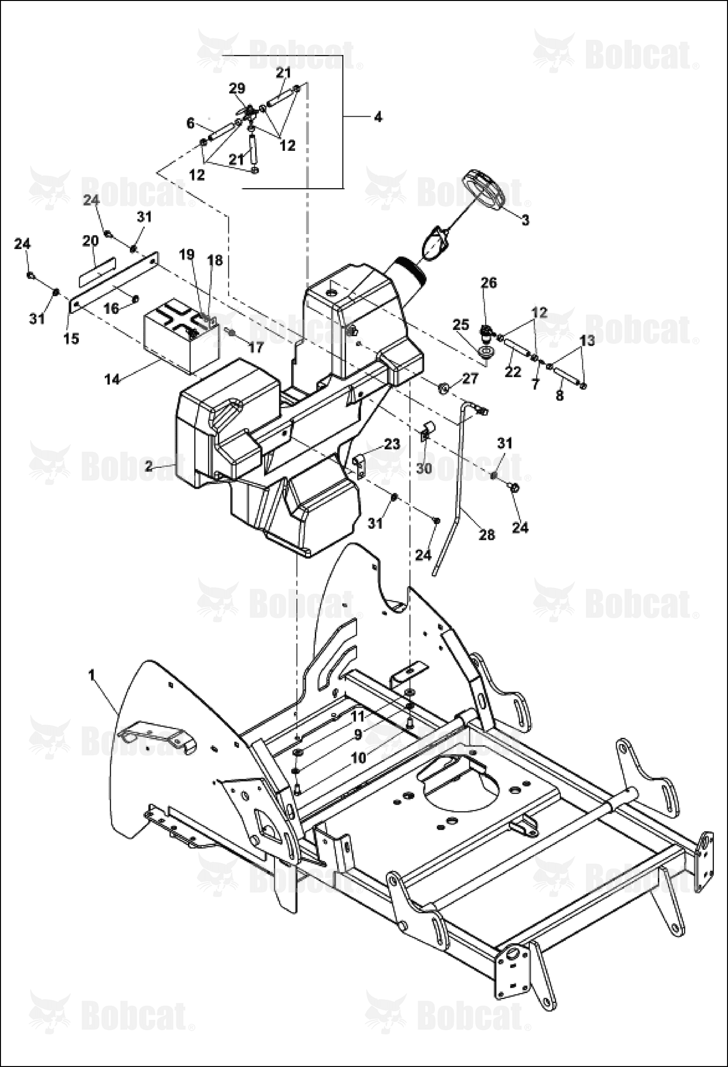 Clamp-Half, 5/8 Hose