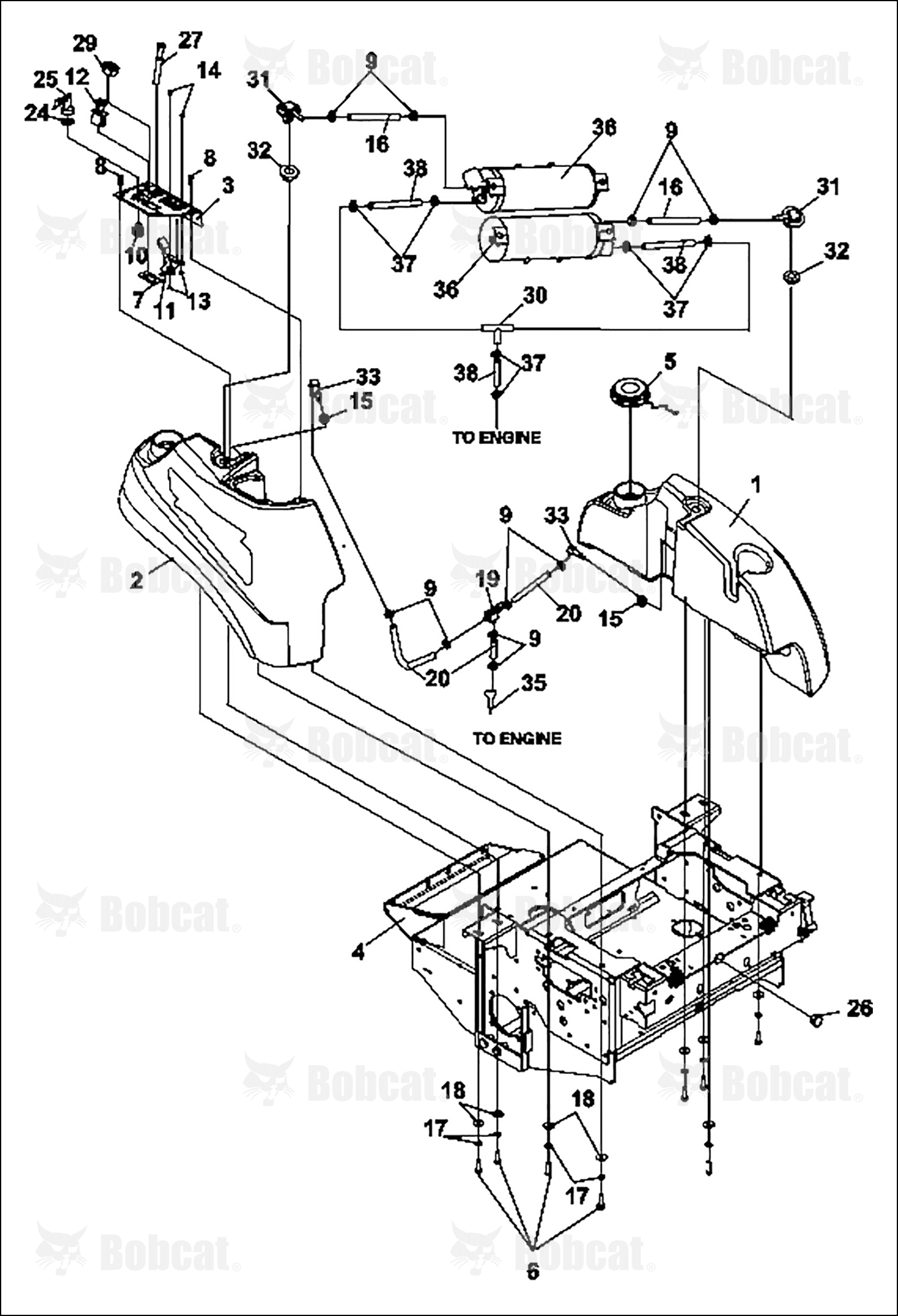 Tee-Fitting, 3/16