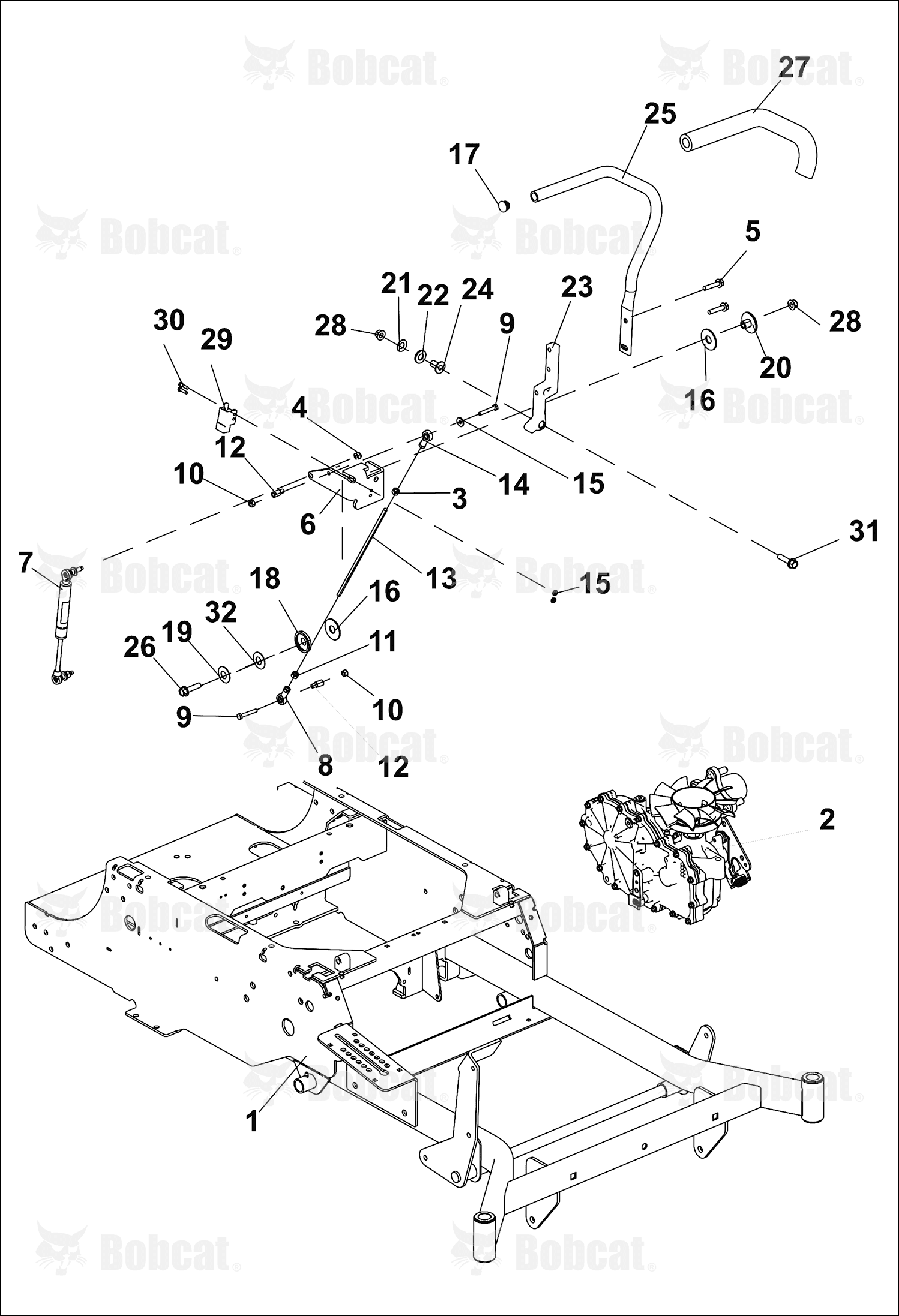 Plt-Control Box, Right Hand