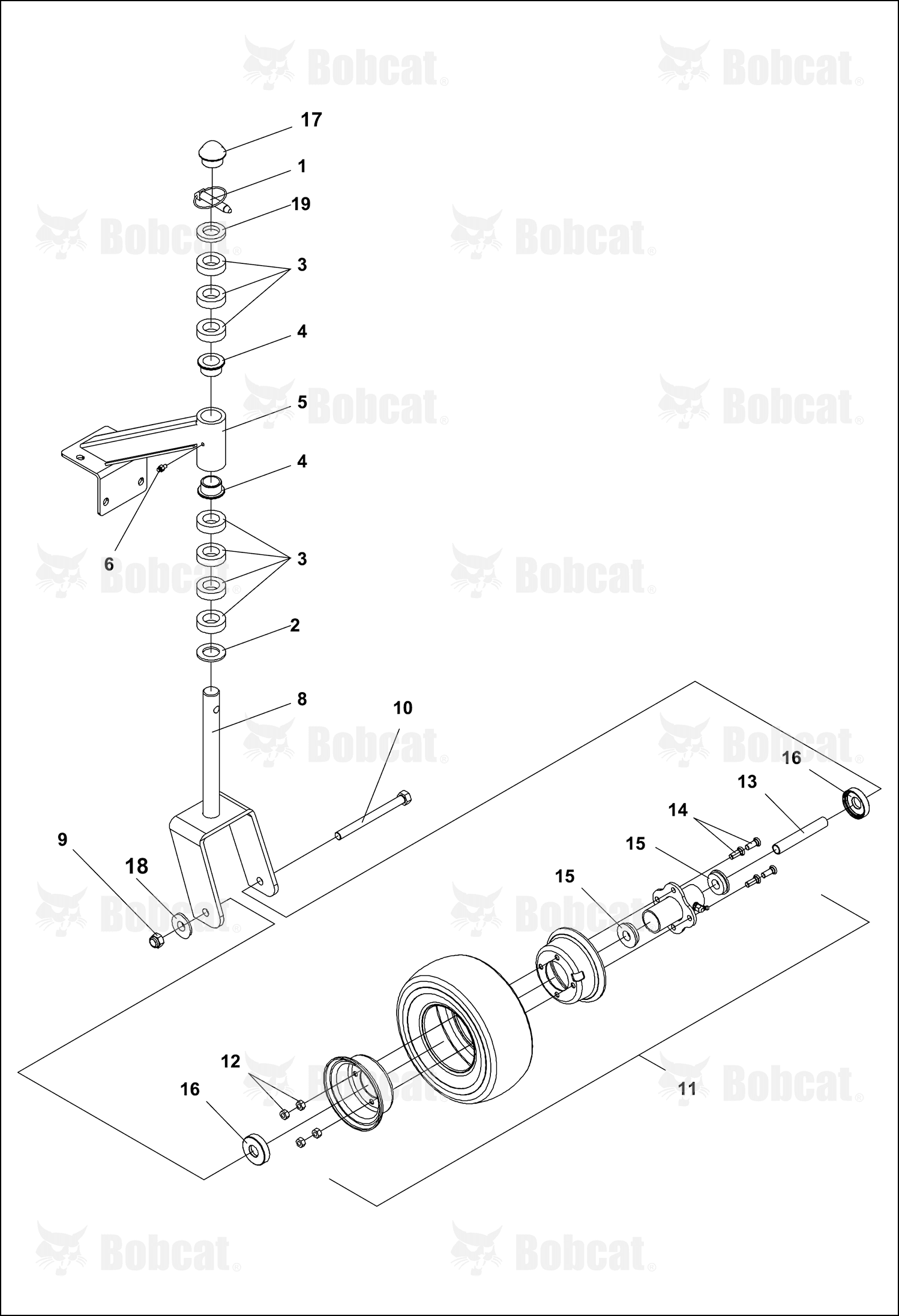 Assembly-Hub W/Bearings