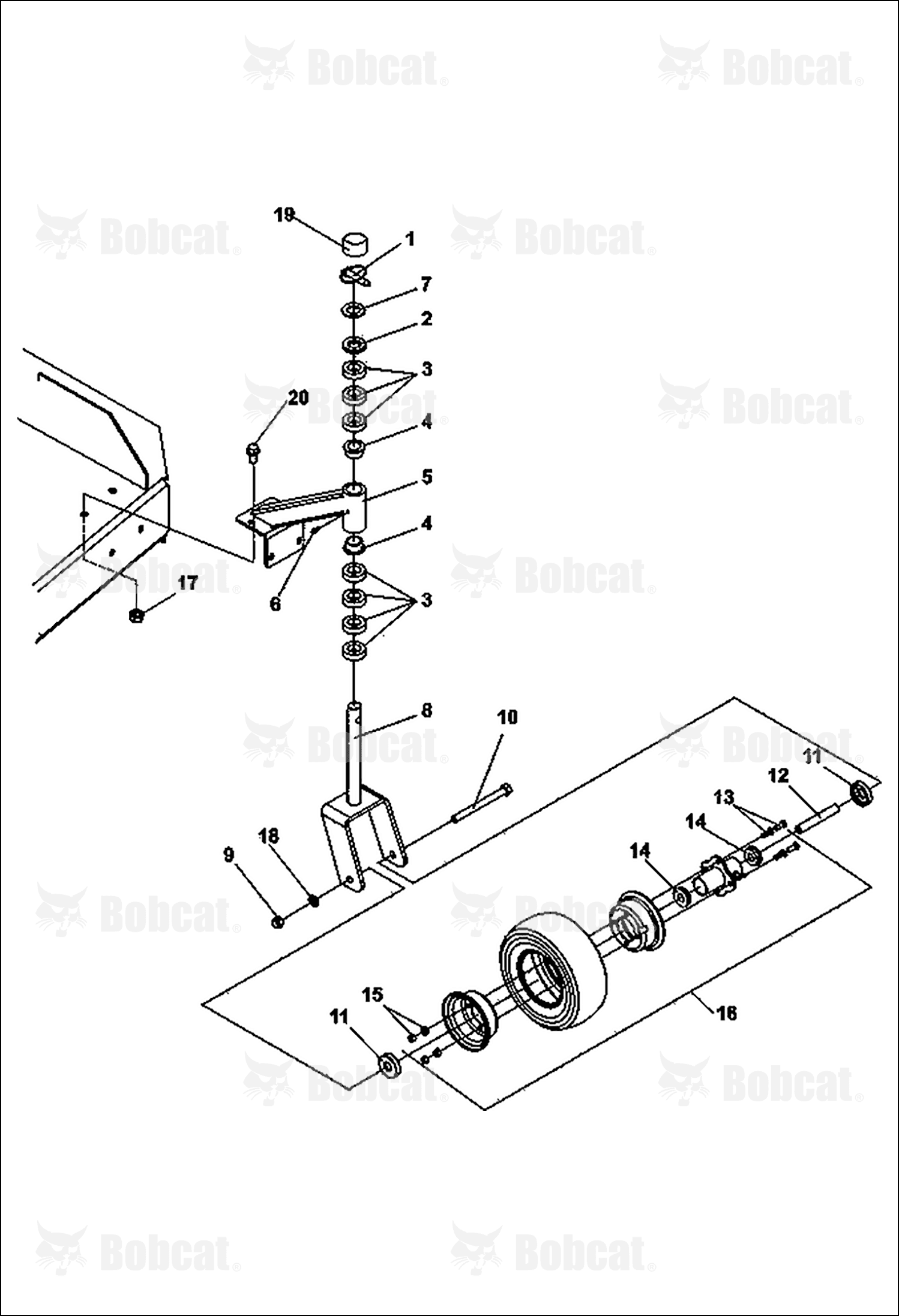 Bushing-Flanged Sintered Iron