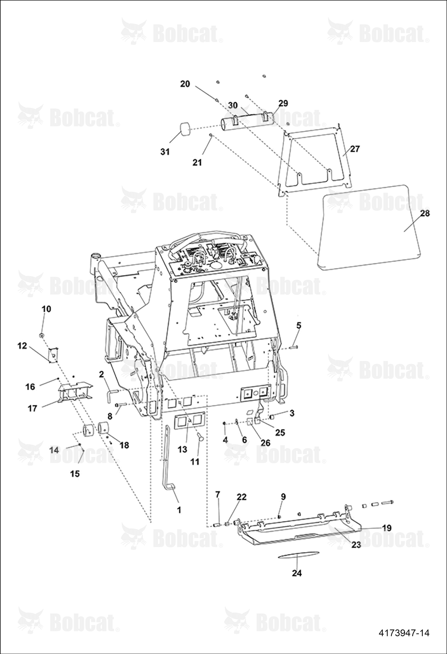 Blt-Crg 5/16-18X1-3/4