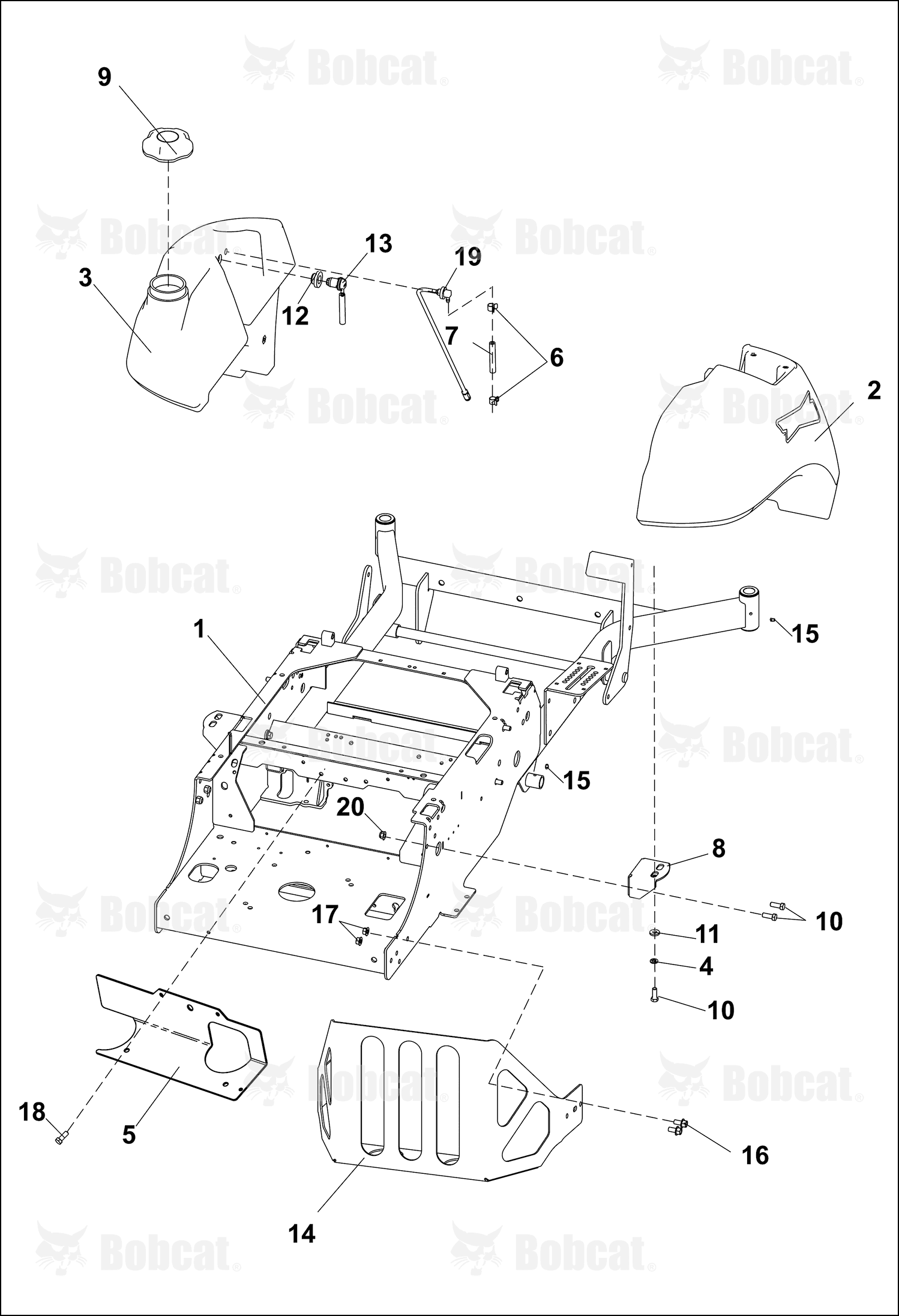 Guard-Rear Frame