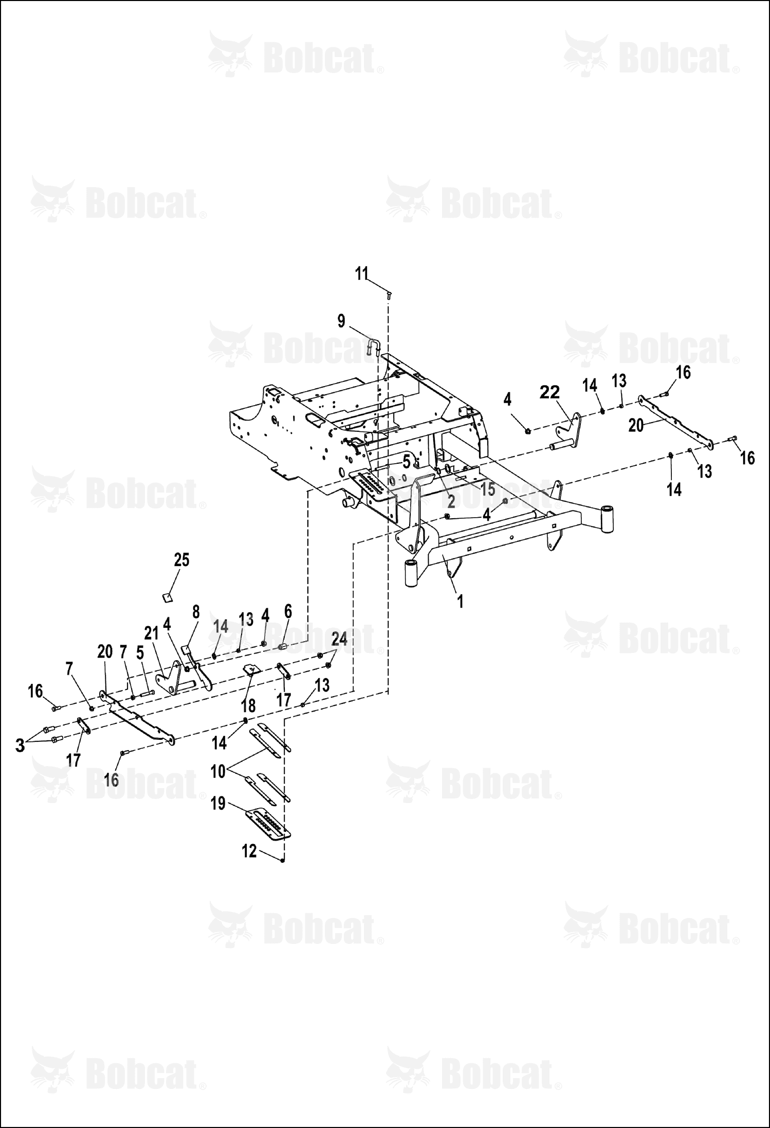 Bracket-Deck Lift