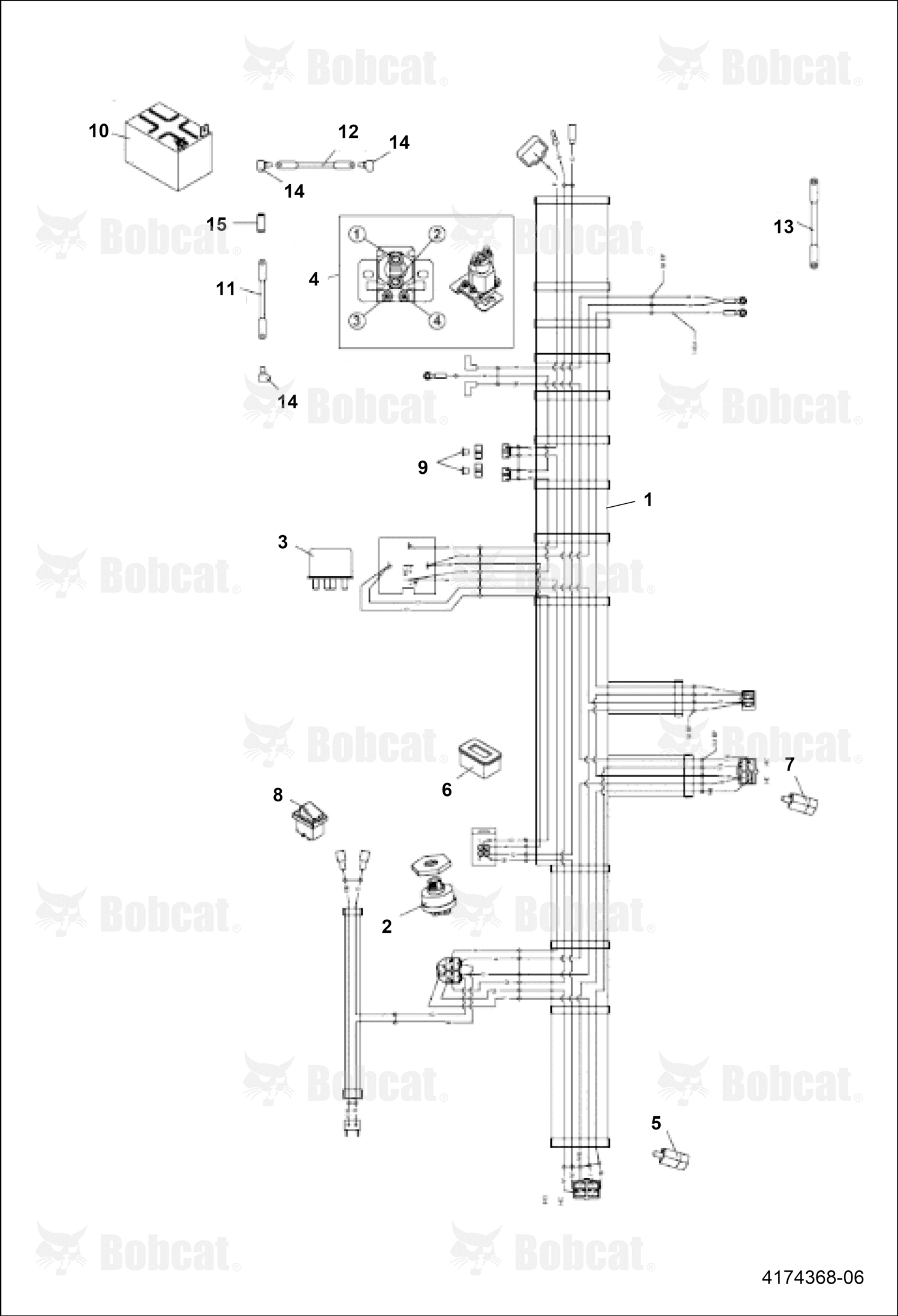 Cable Battery W/Conduit