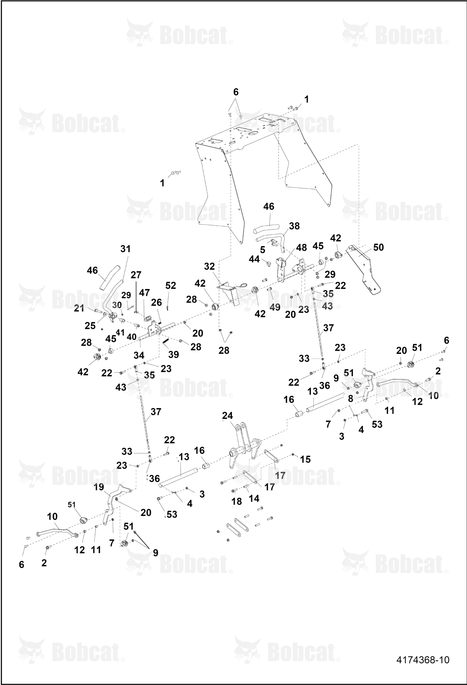 Bracket Control Lever