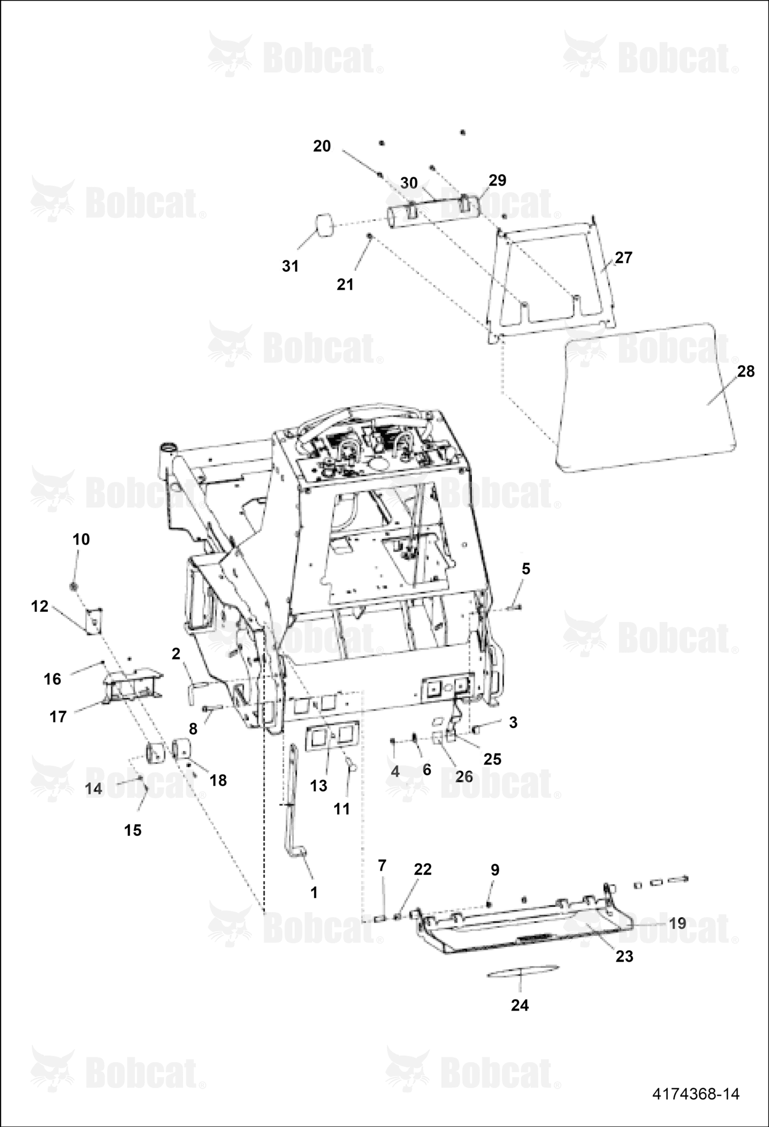 Bolt Sq Neck Rnd Hd