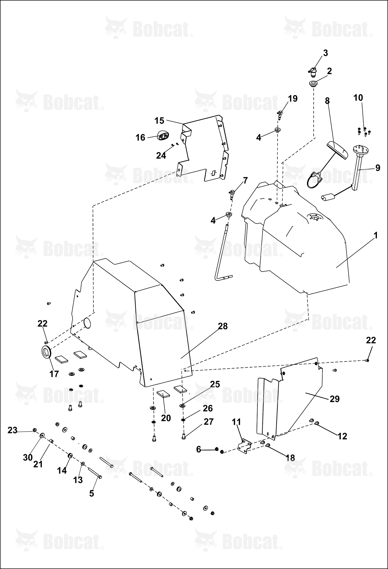 Bracket-Mount, Fender