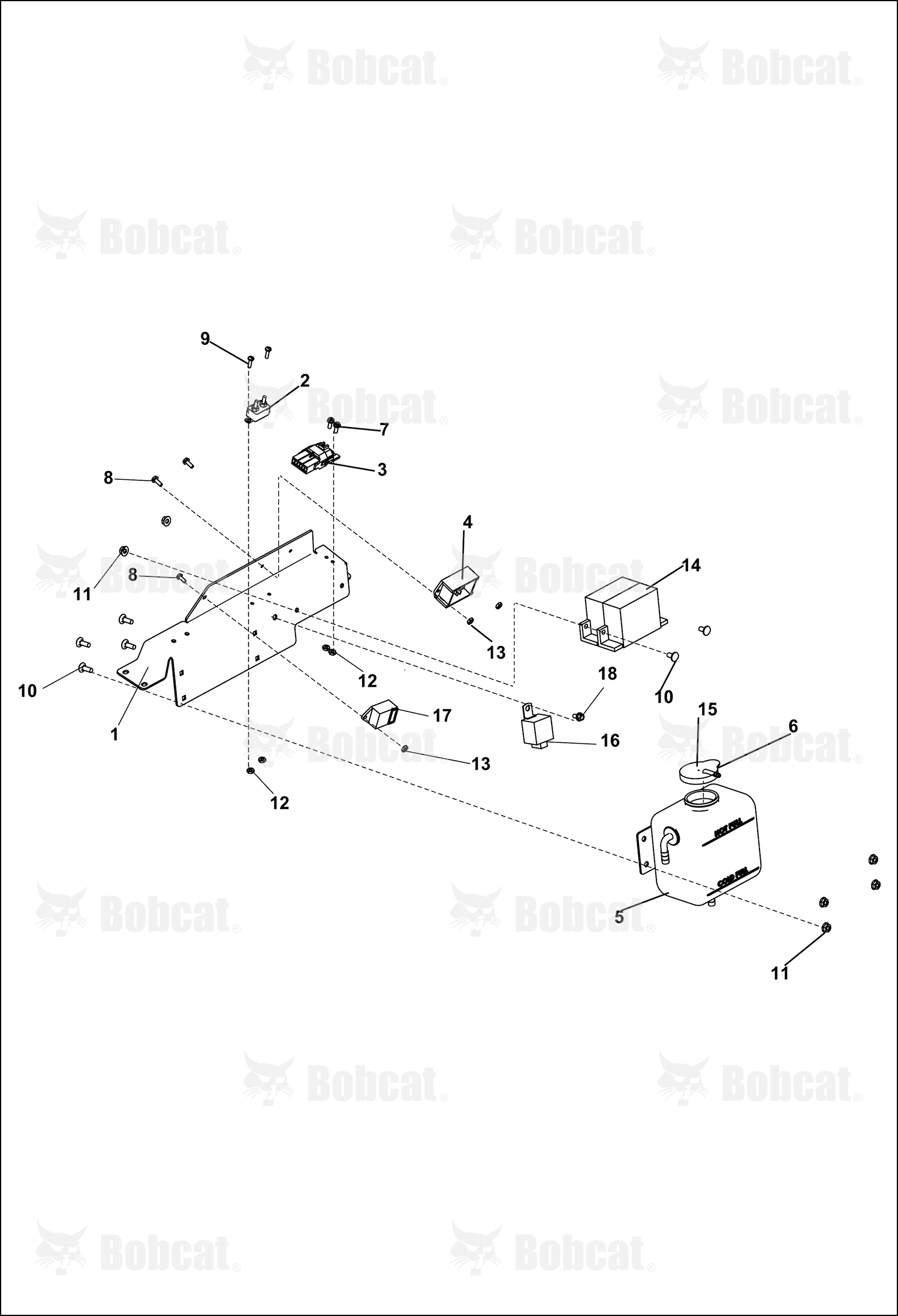 Bracket- Oil Res Relays