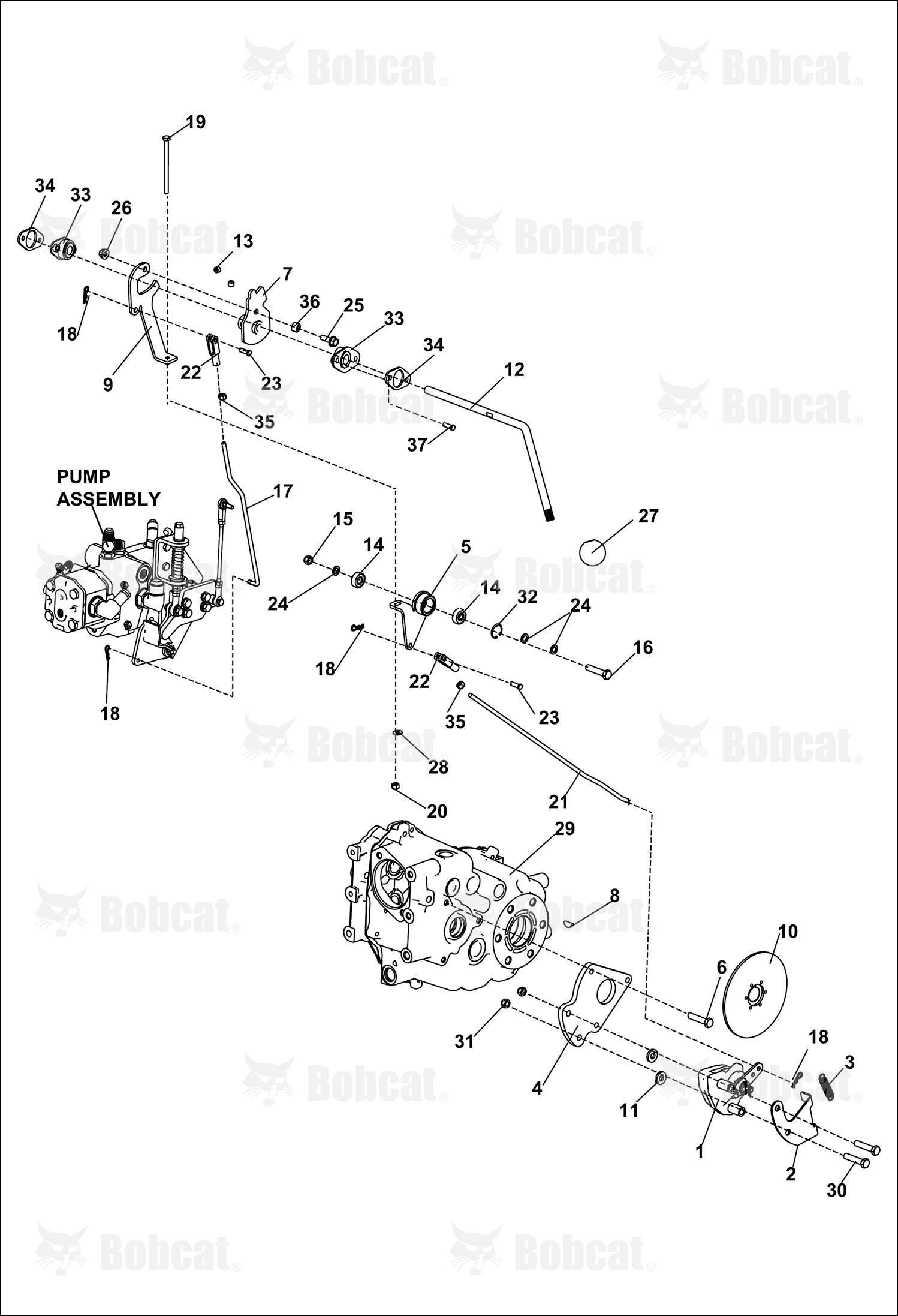 Bearing-Flg, Brz Self Align, 1/2"