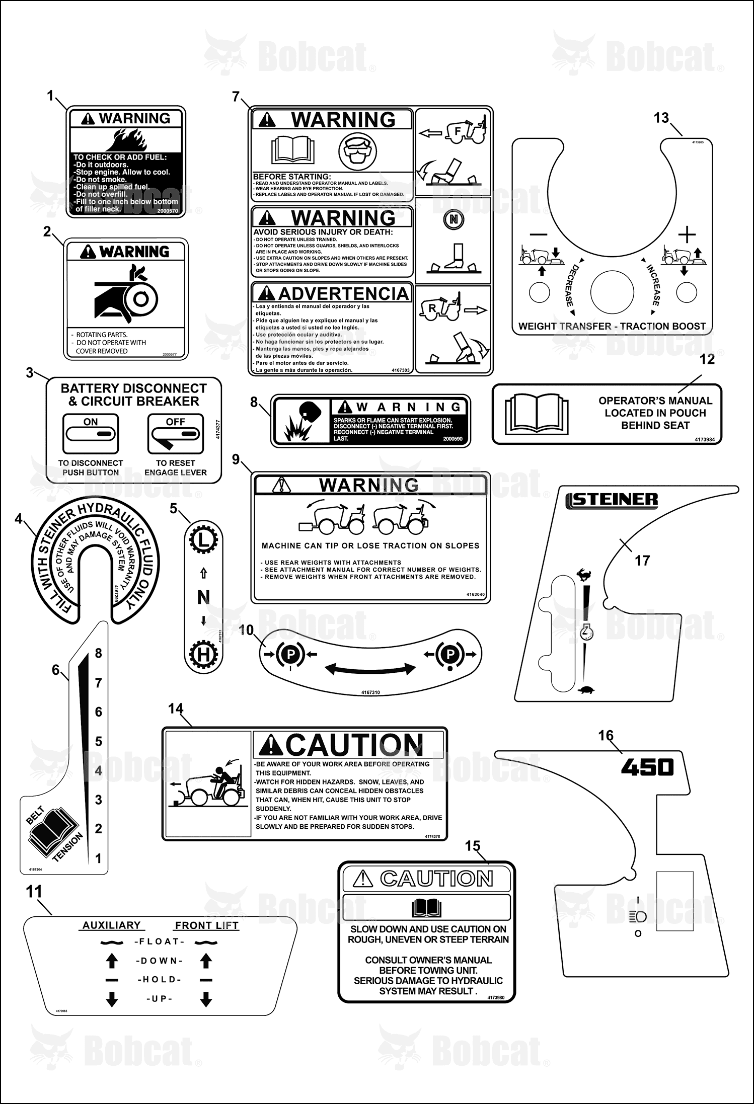 Decal-Caution, Sudden Stop