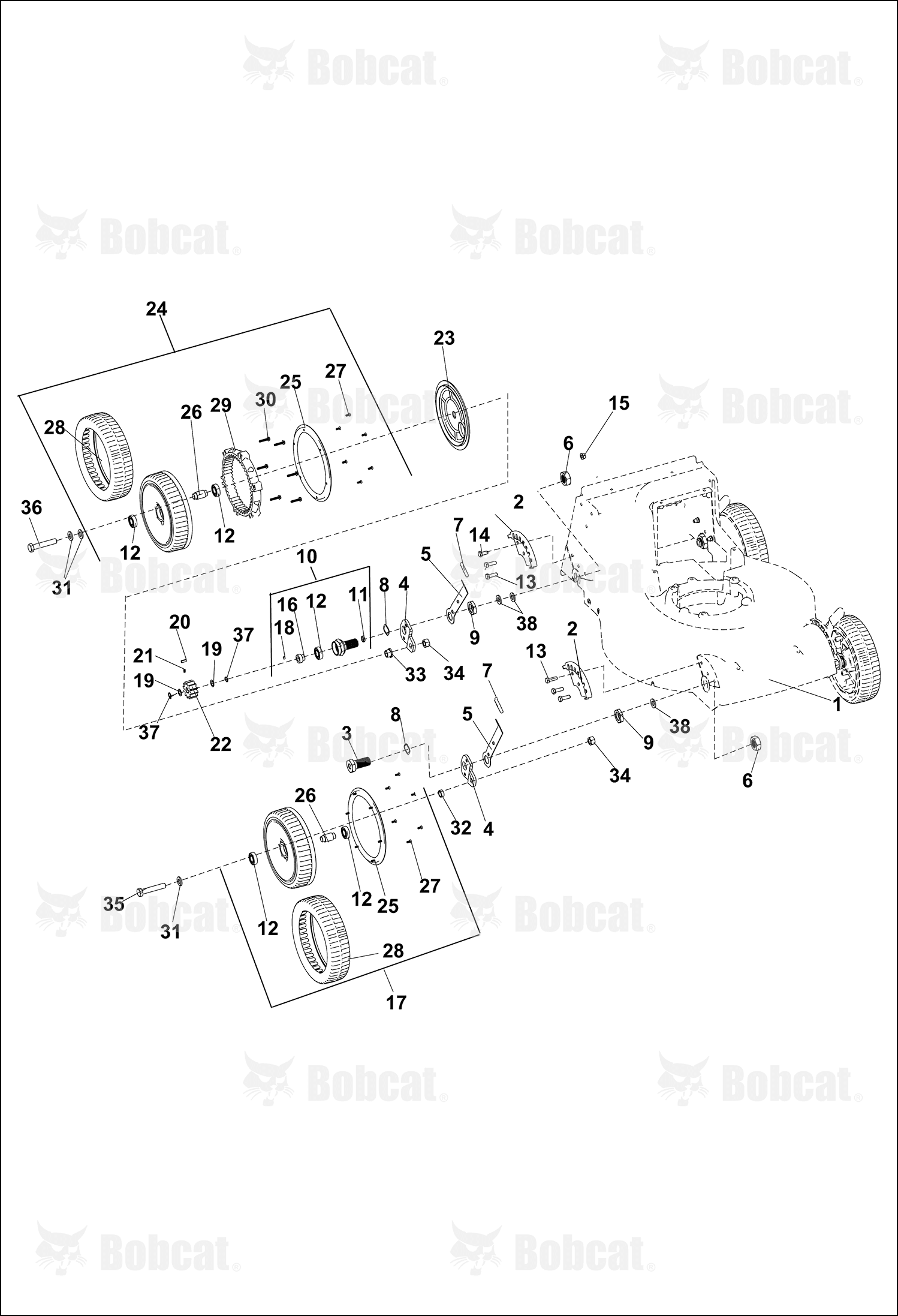 Bracket-Wheel