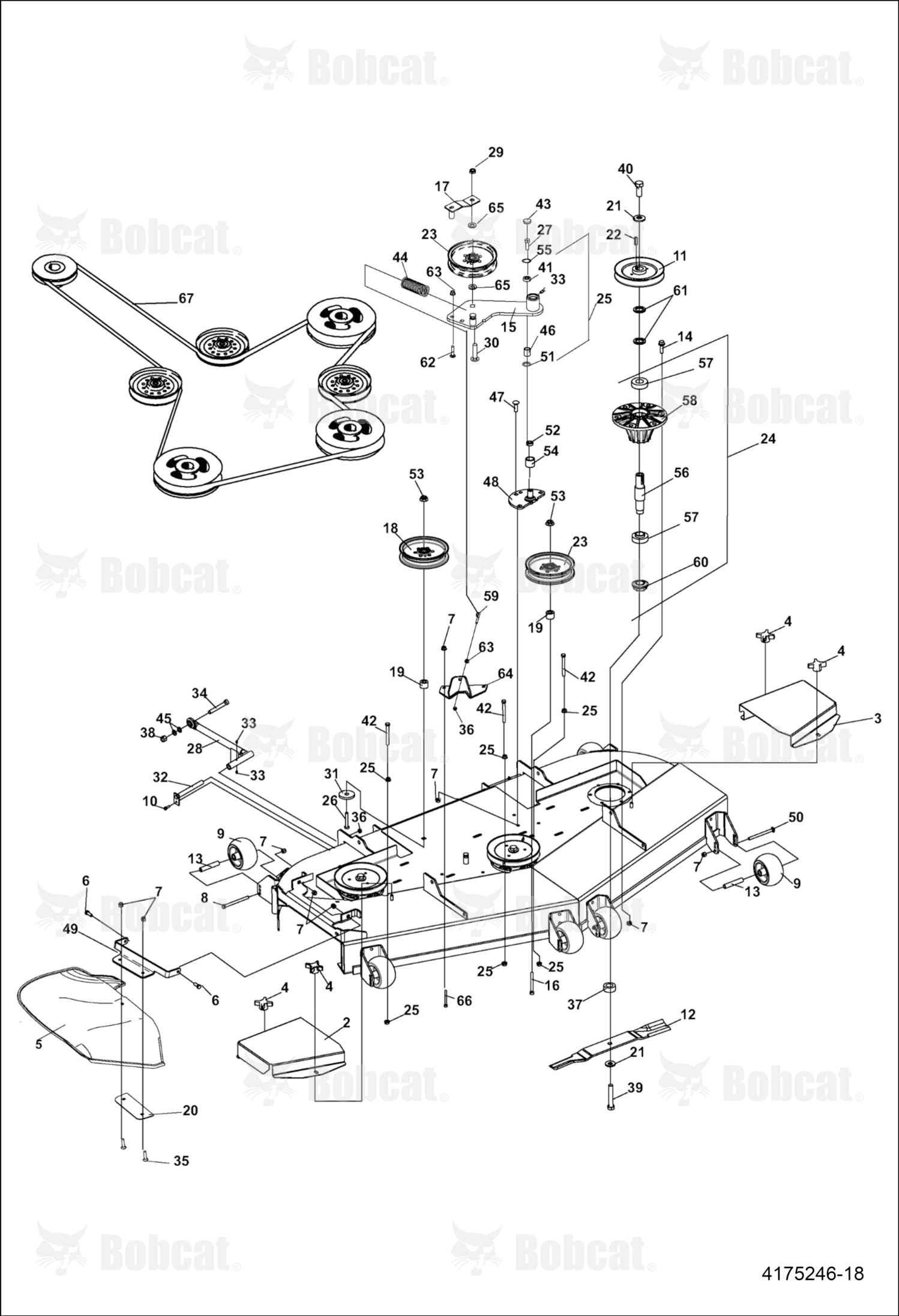 Belt-Deck, 72IN