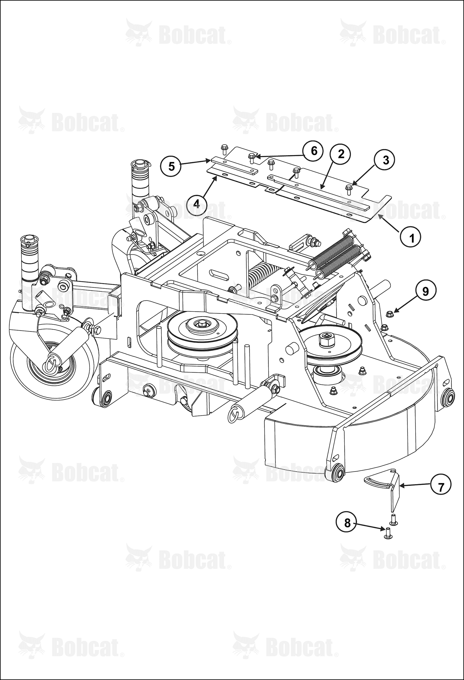 S-Clamp Plt,#3deck Trap Door S