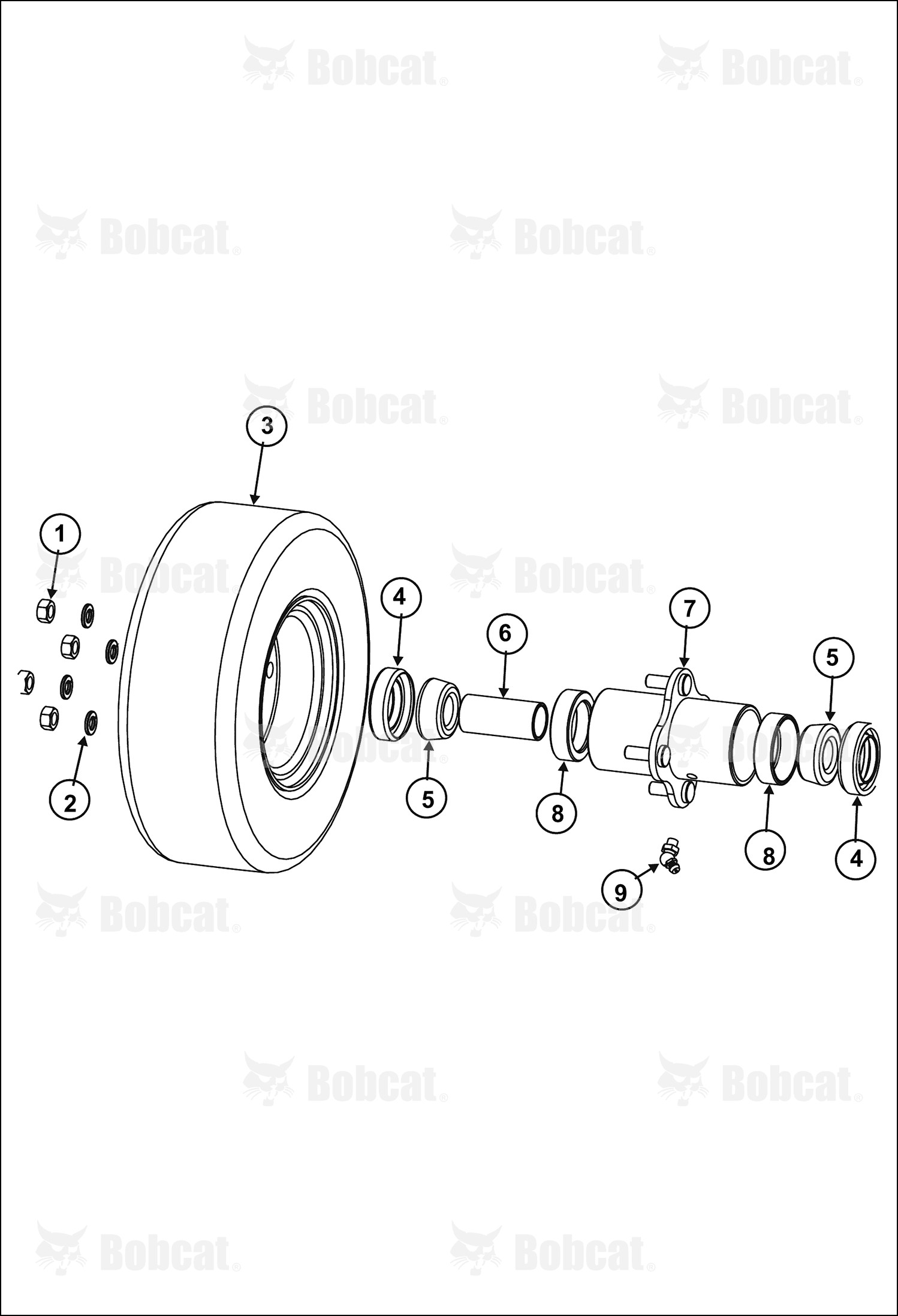 S-Bearing,Tapered Roller 3/4ID