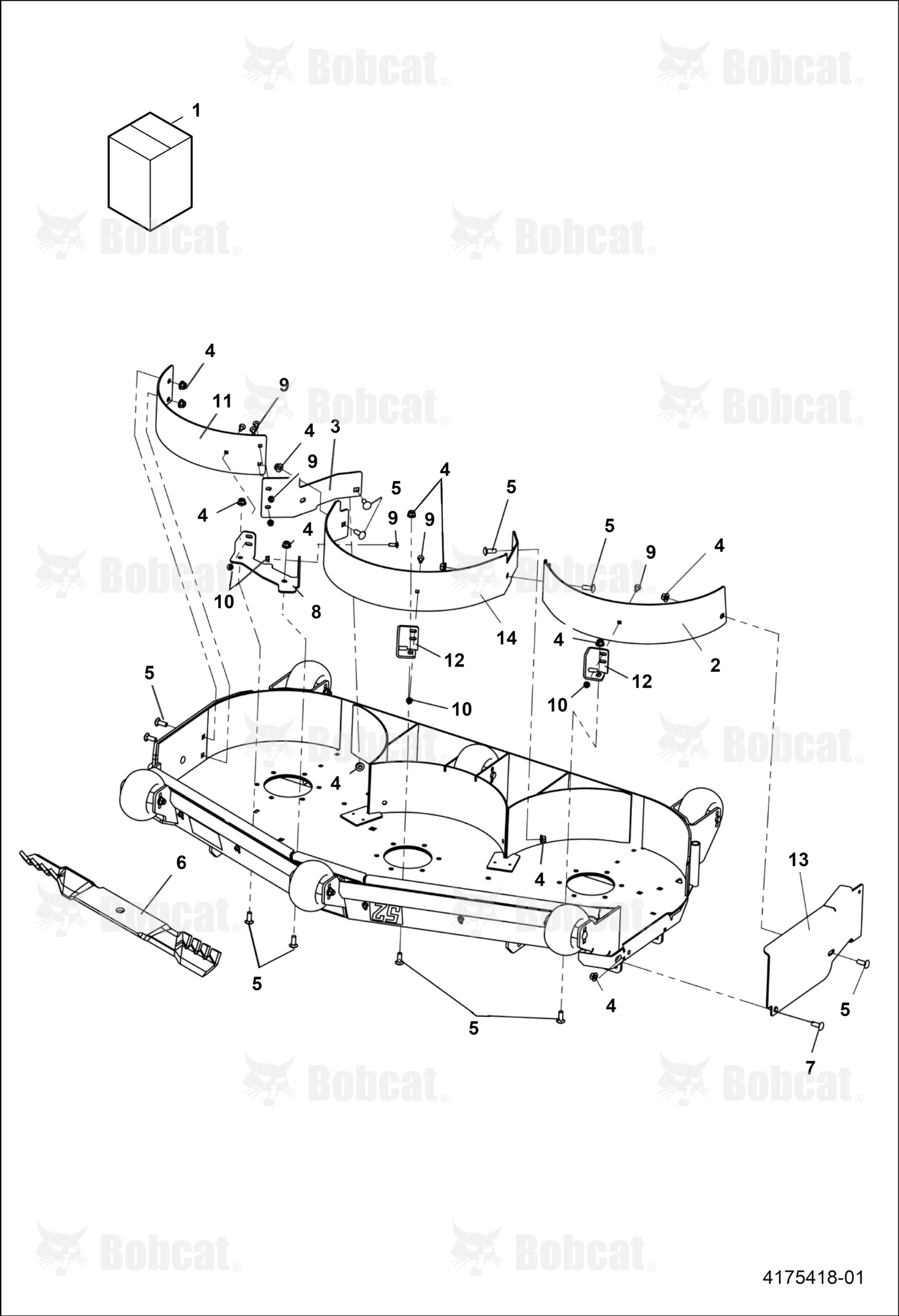 Bracket-Baffle Center