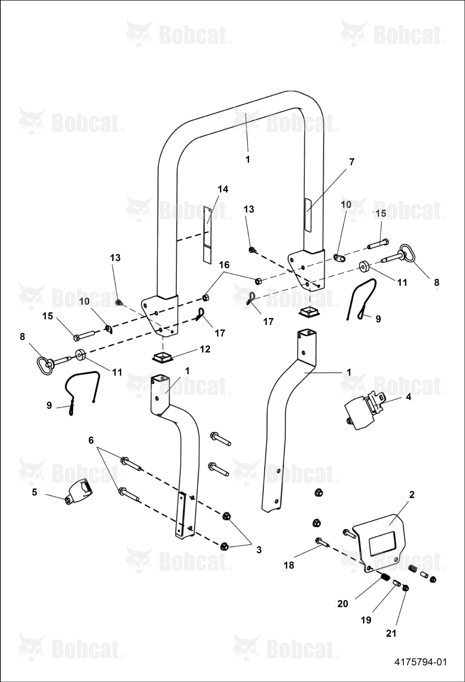 Bracket-Latch, Seat
