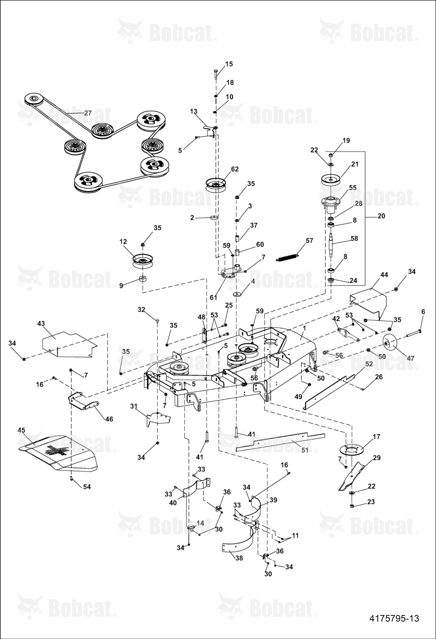 S-Deck W/Labels, 52IN