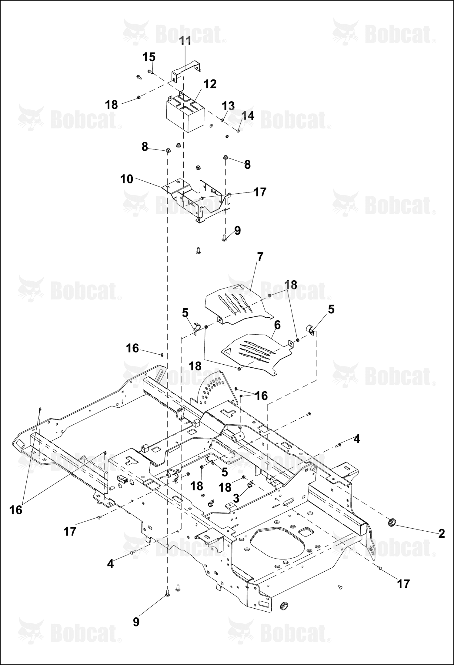 Bracket-Battery Strap