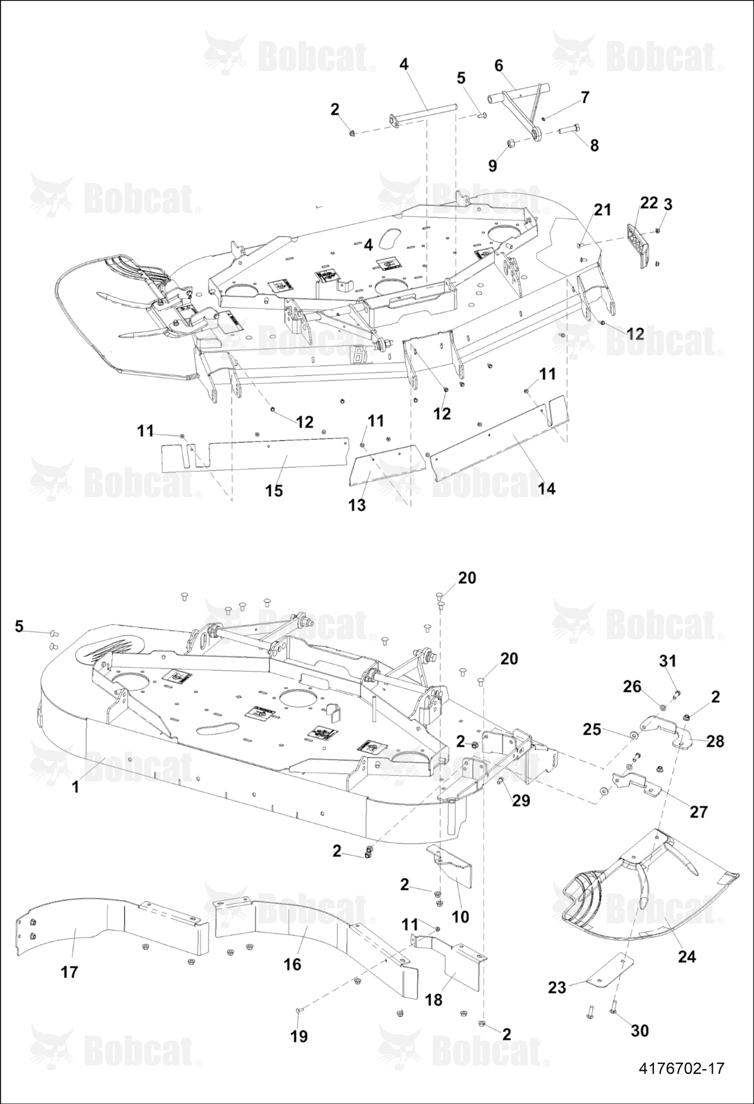 Baffle-Discharge,Gapped,52IN
