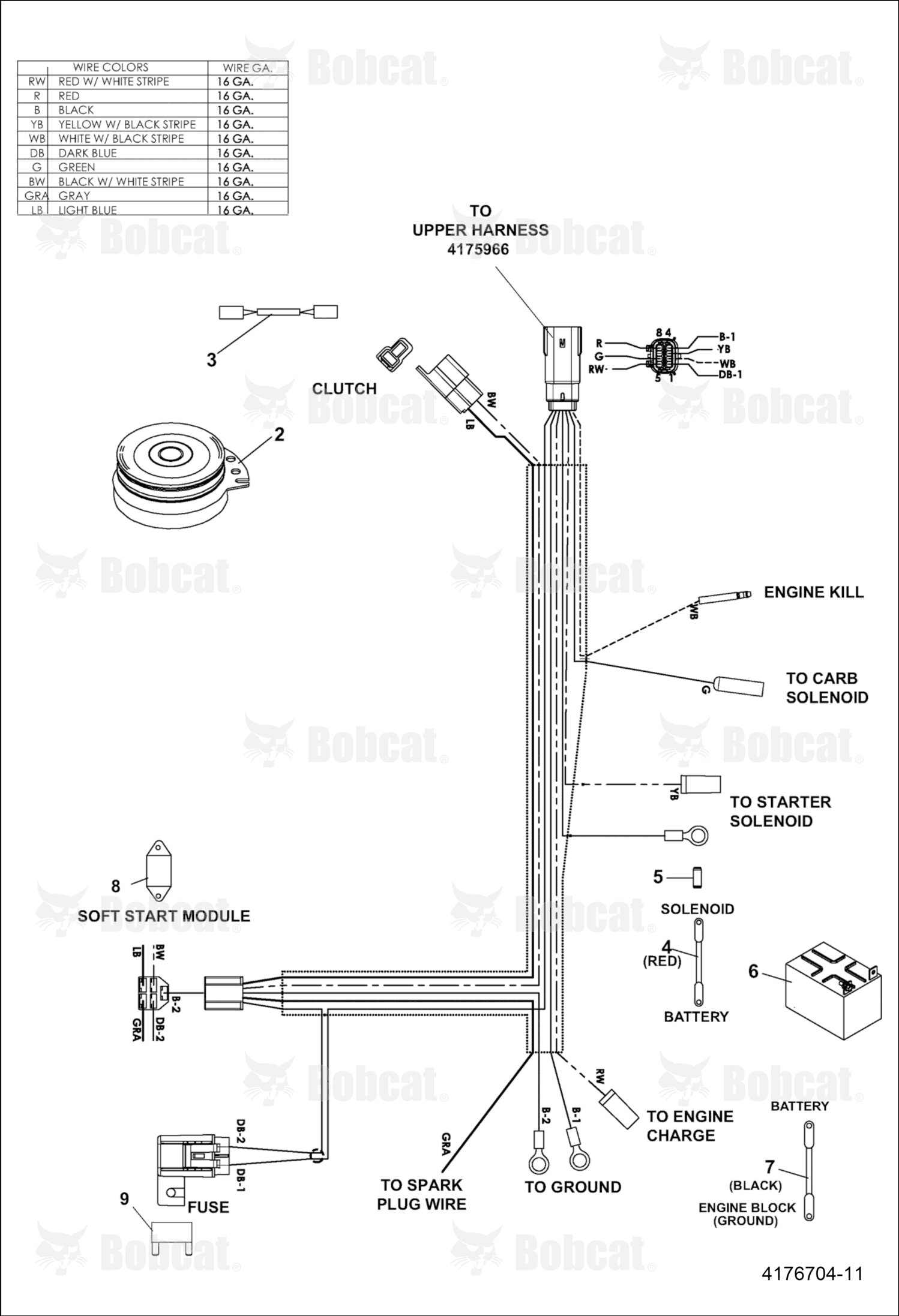 Cable-Battery W/Conduit 62
