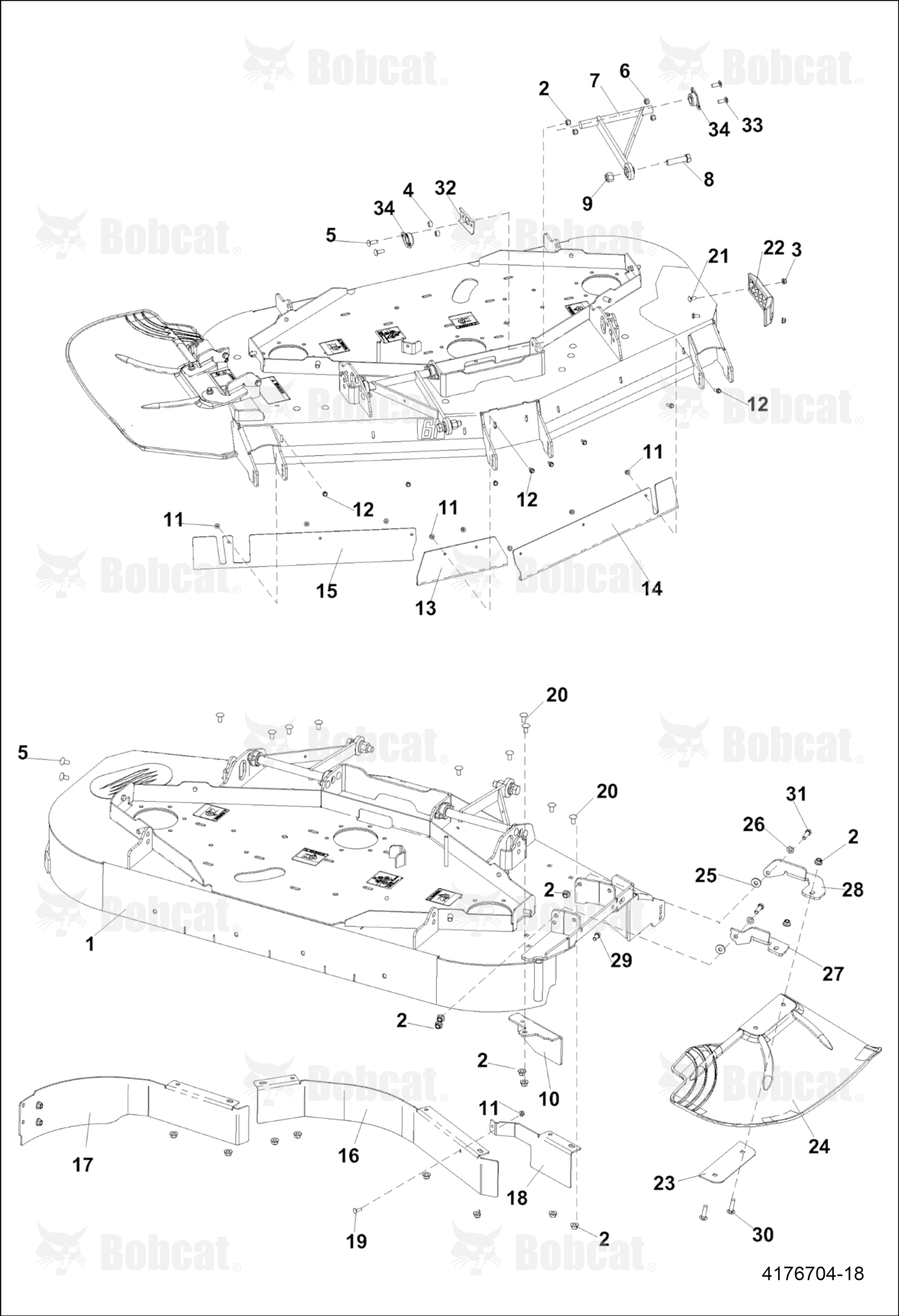 Baffle-Discharge,72IN