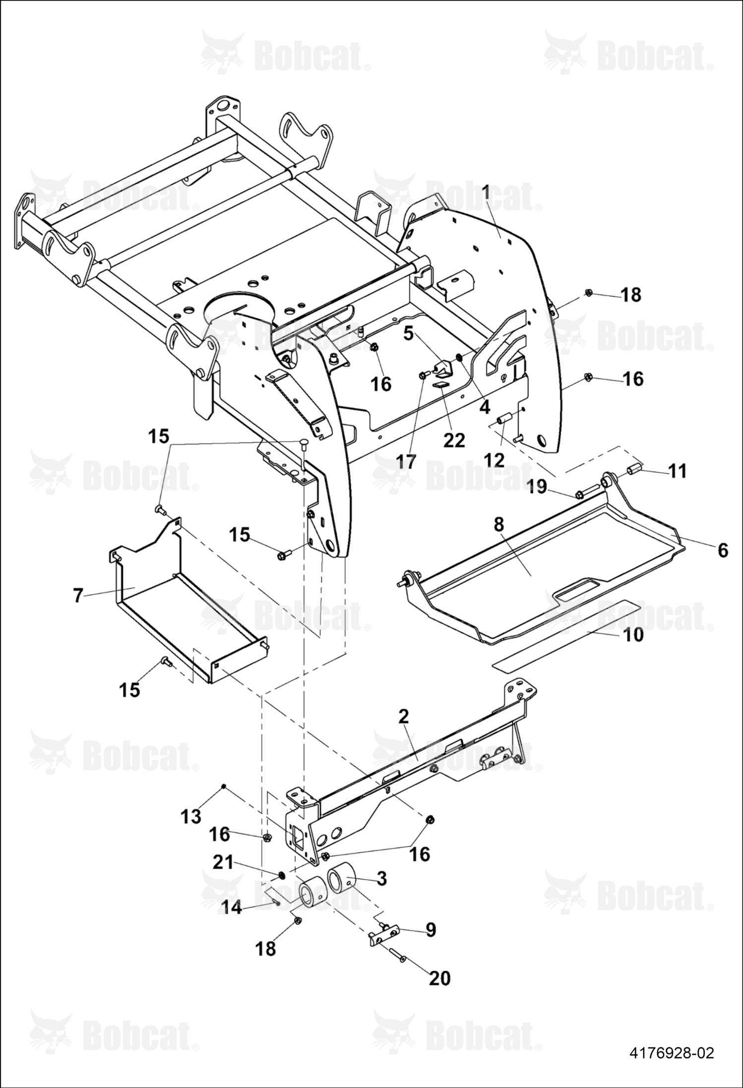 Cap-Footplate Latch