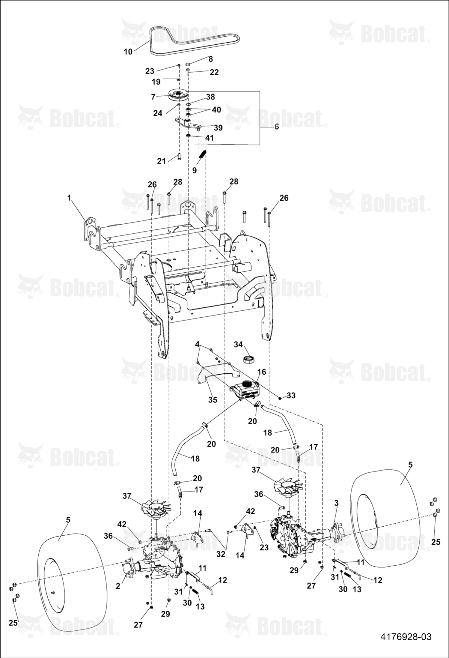 Belt-Transaxle Drive