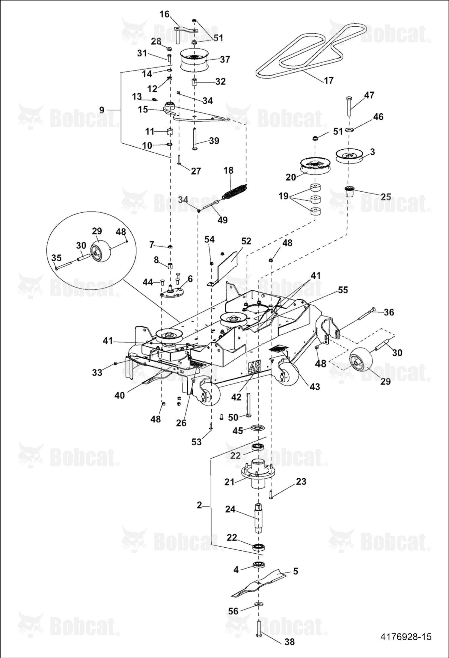 Belt-48IN Deck