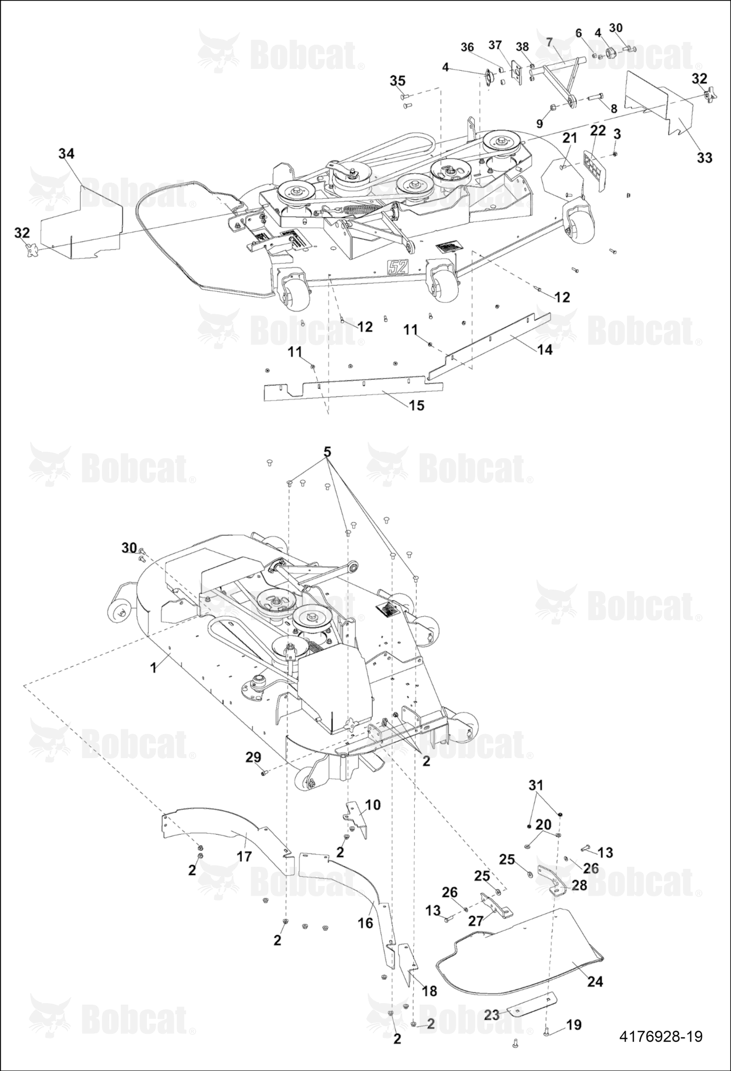 Baffle-Discharge, 61IN