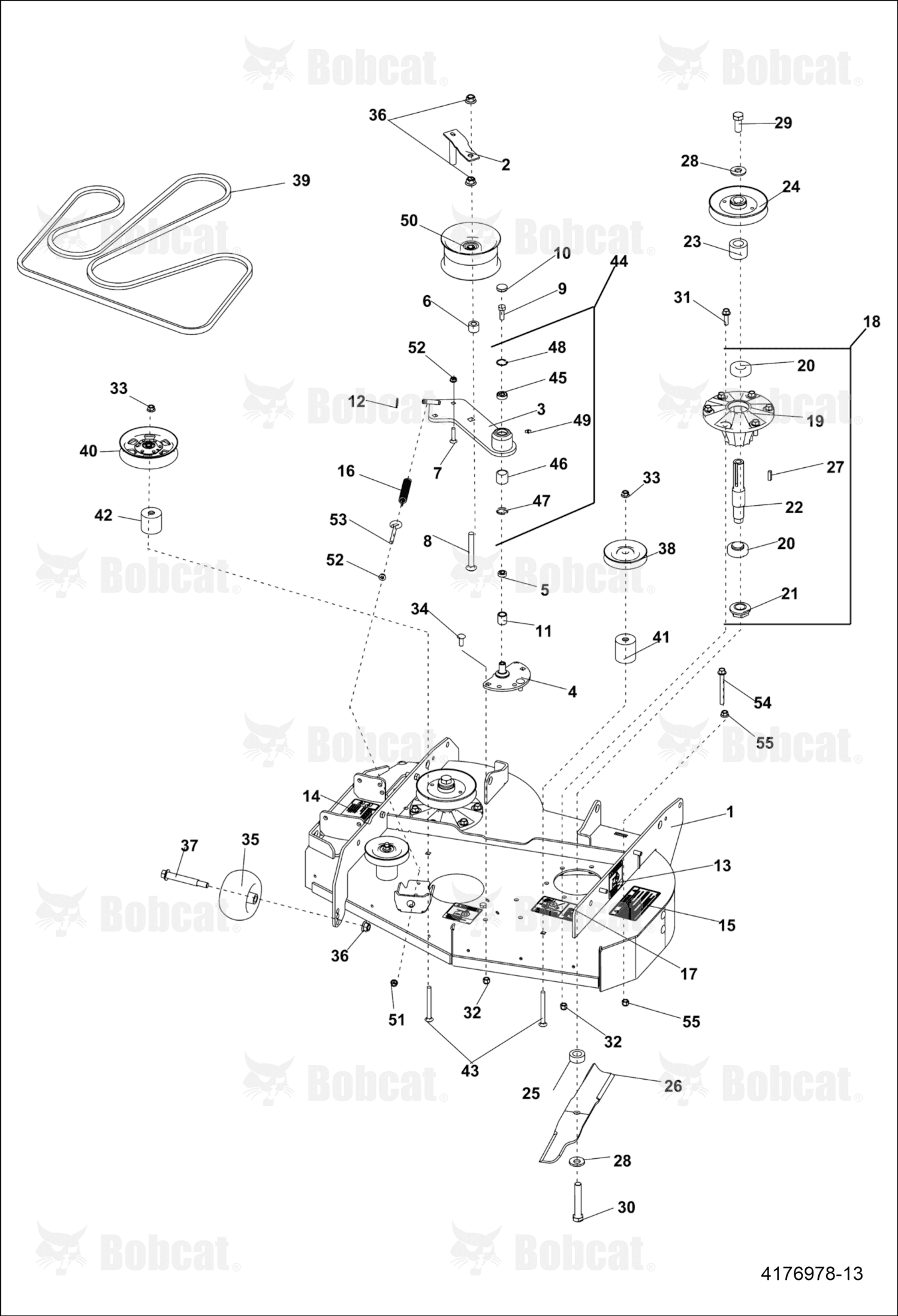 Belt-52IN Deck