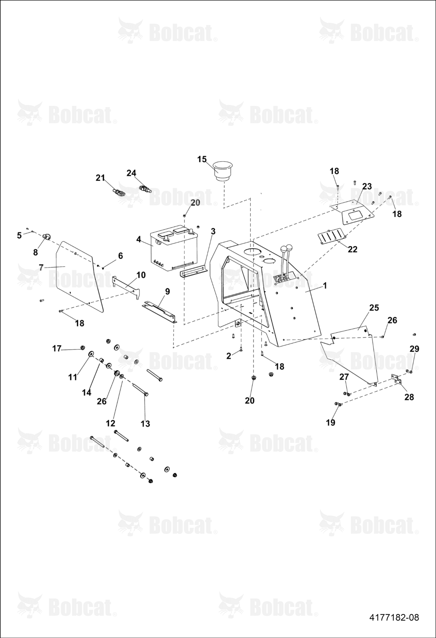 Cable-Battery Positive, 98IN