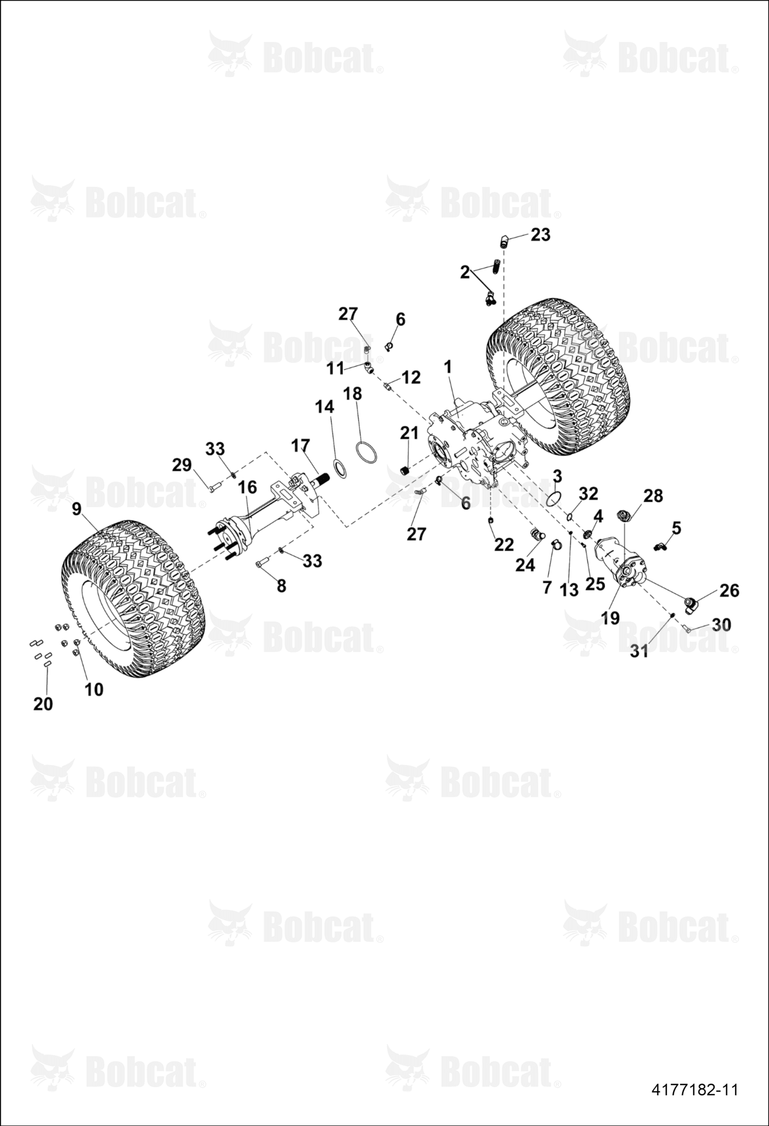 Transaxle-Single Speed