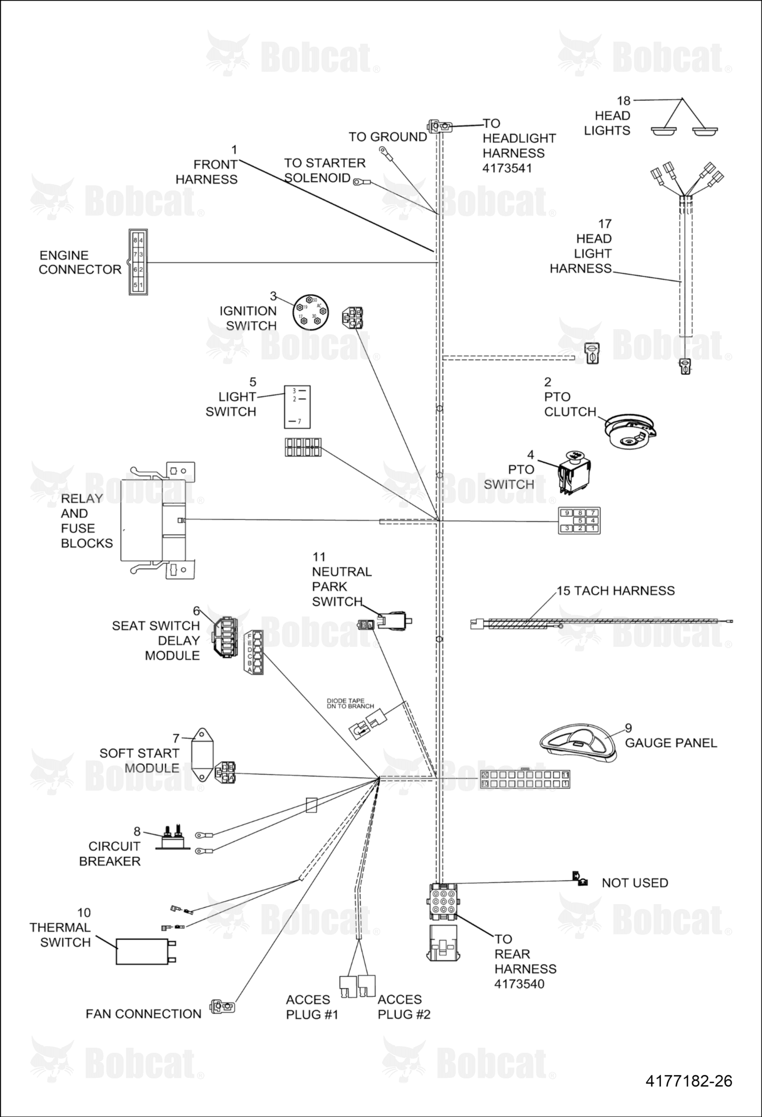 Harness-Tach Signal