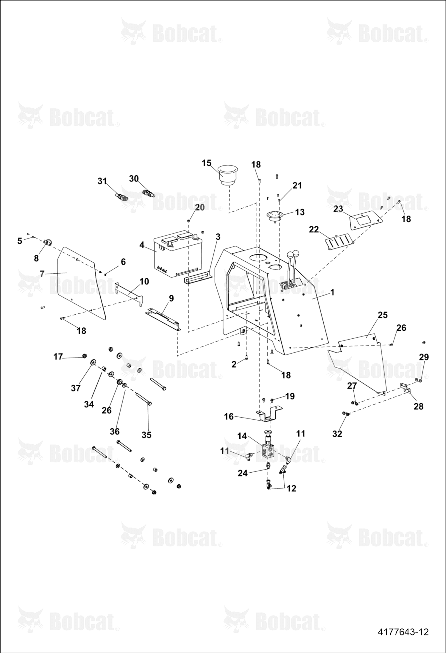 Gauge Hydraulic Pressure 600 PSI