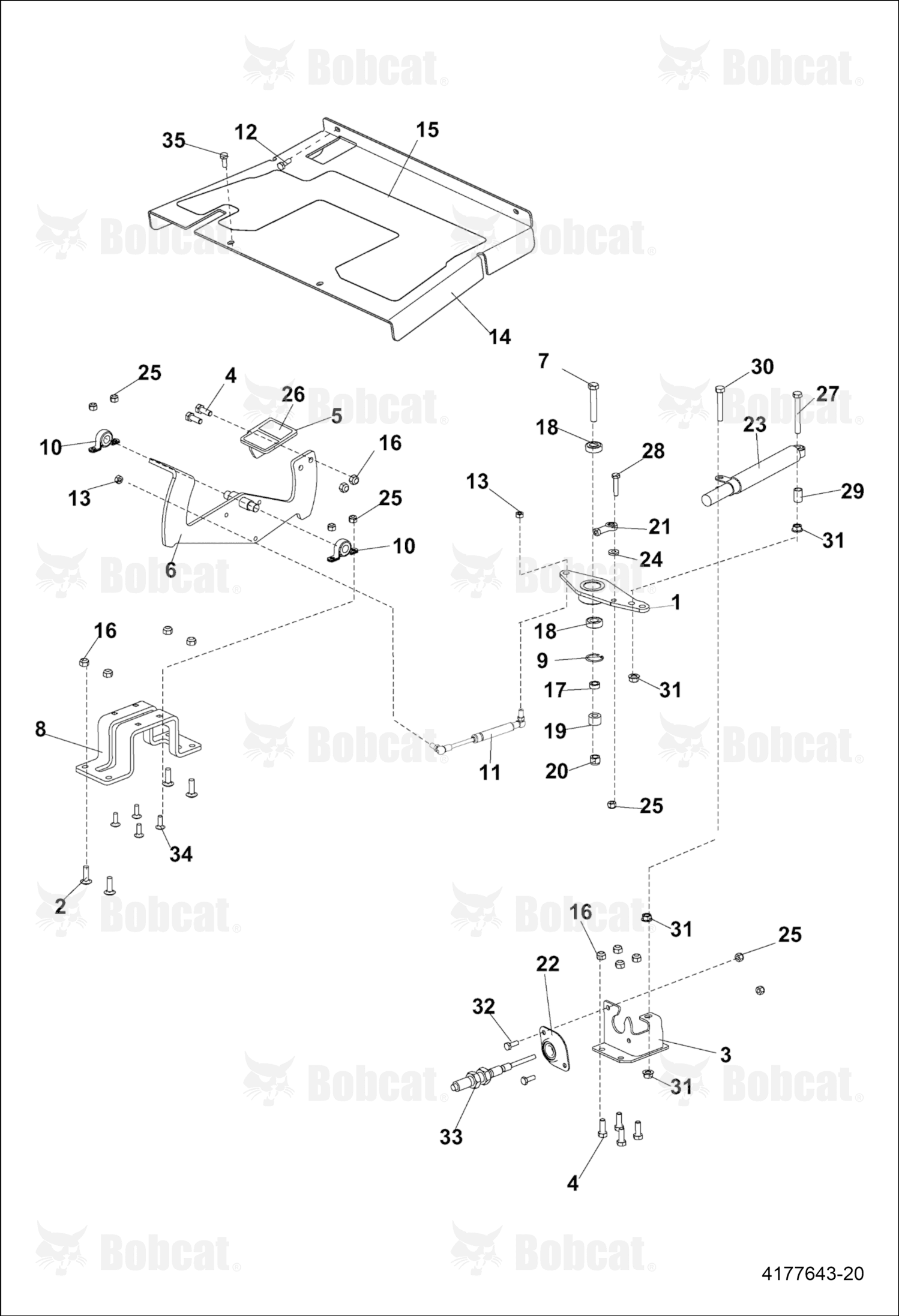 Bellcrank Motion Control W/A