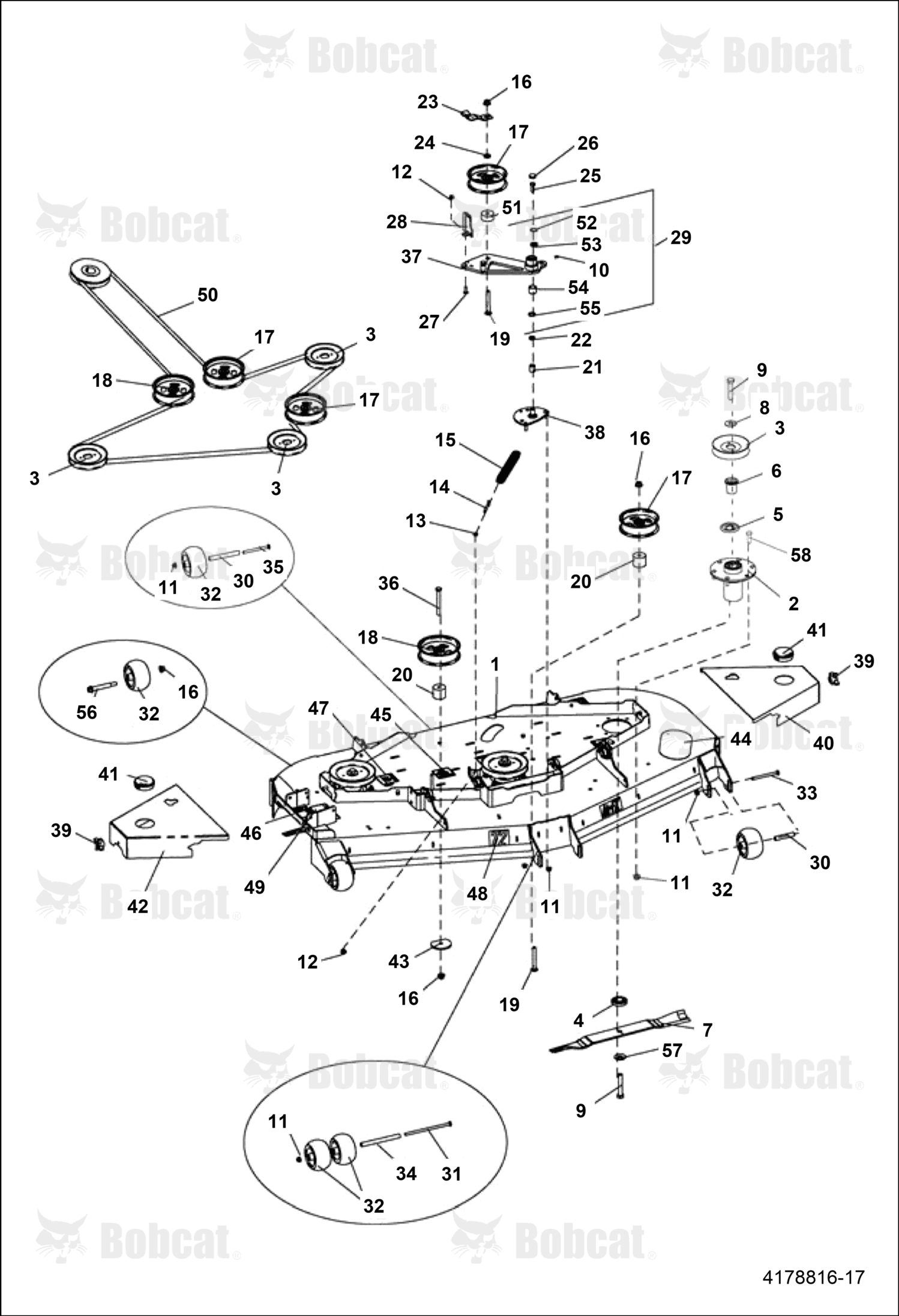 Cover-Belt 72IN, Right Hand