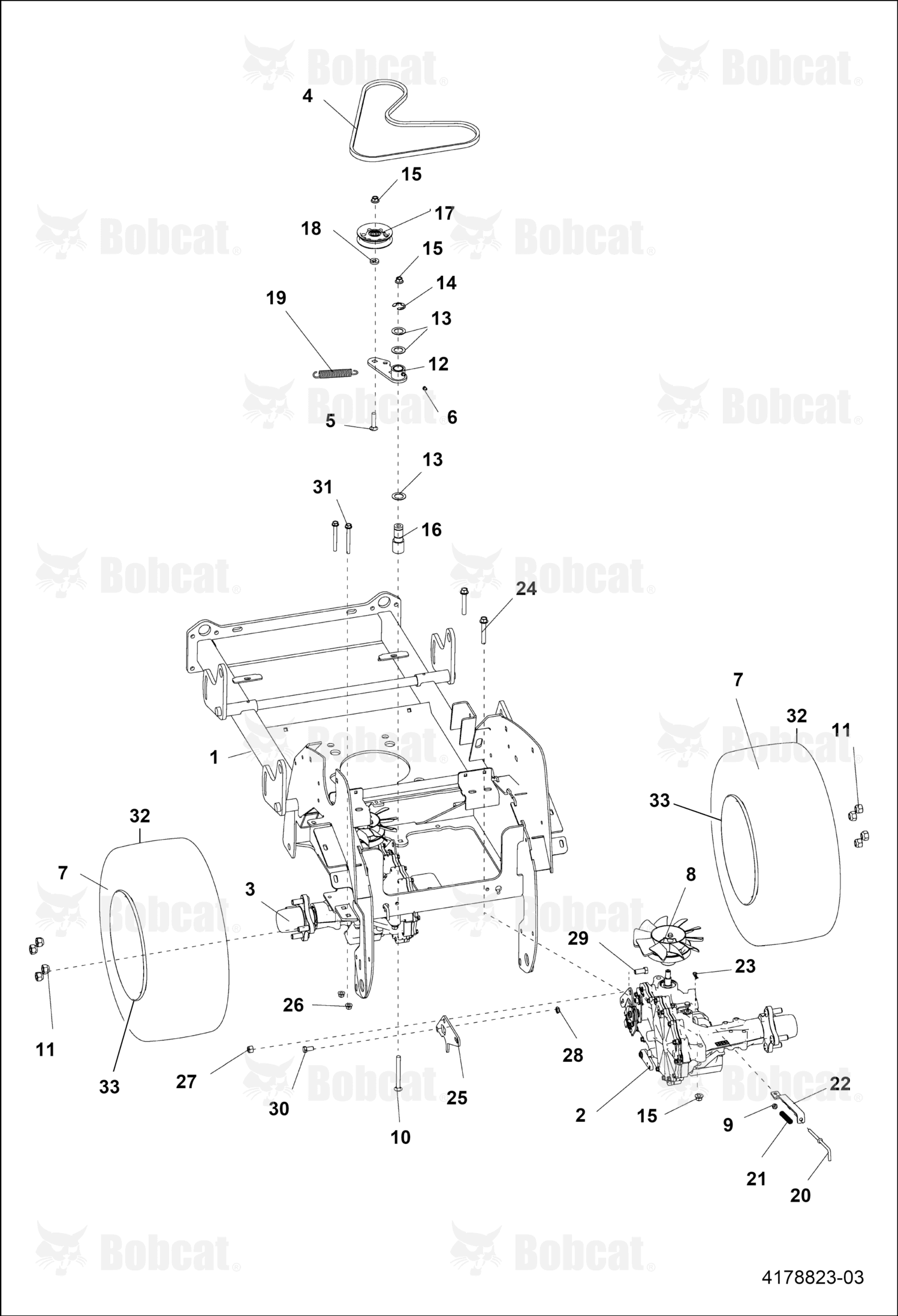 Transaxle-Left Hand 3100 Int Bld