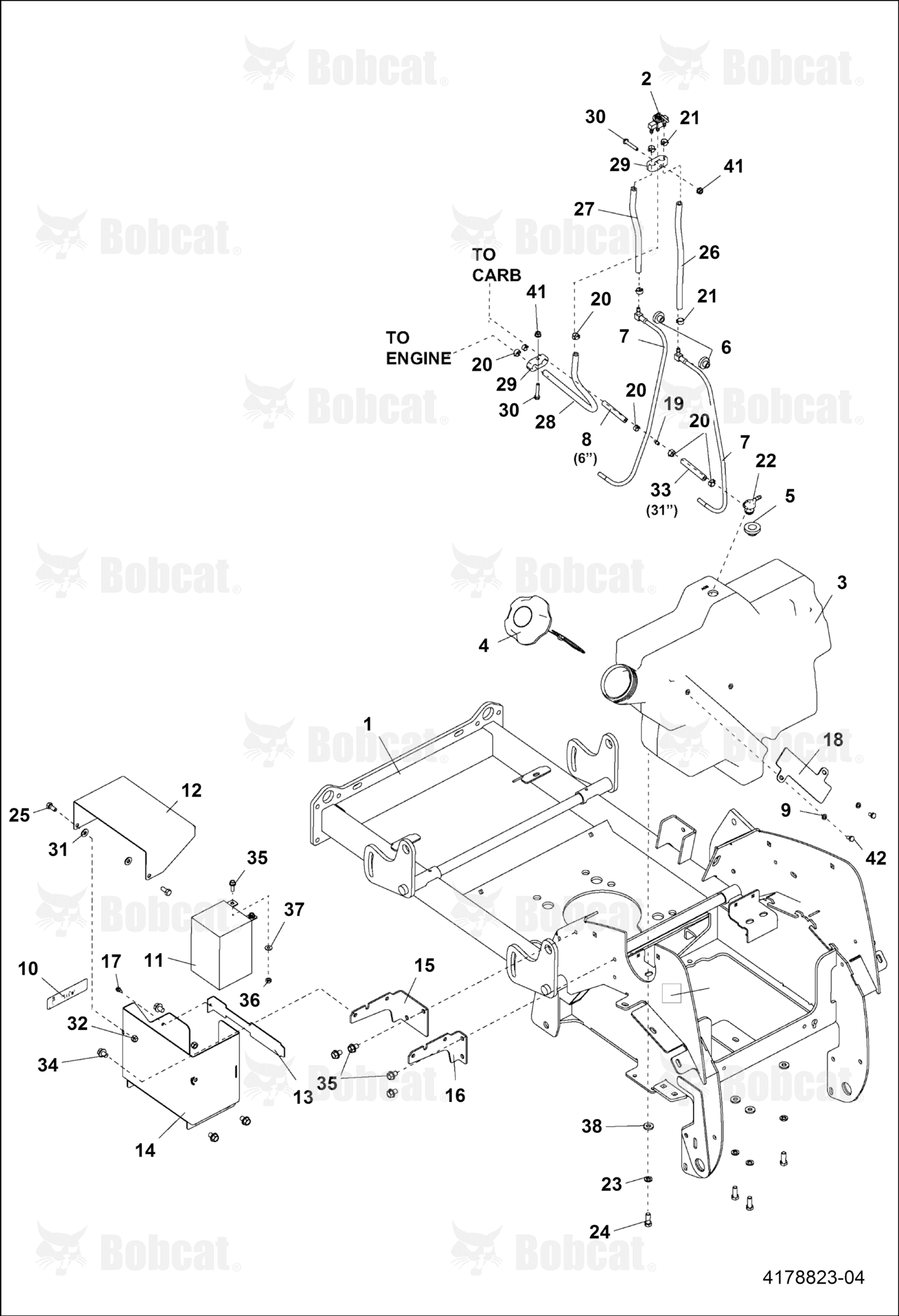 Bracket-Battery Box Rear